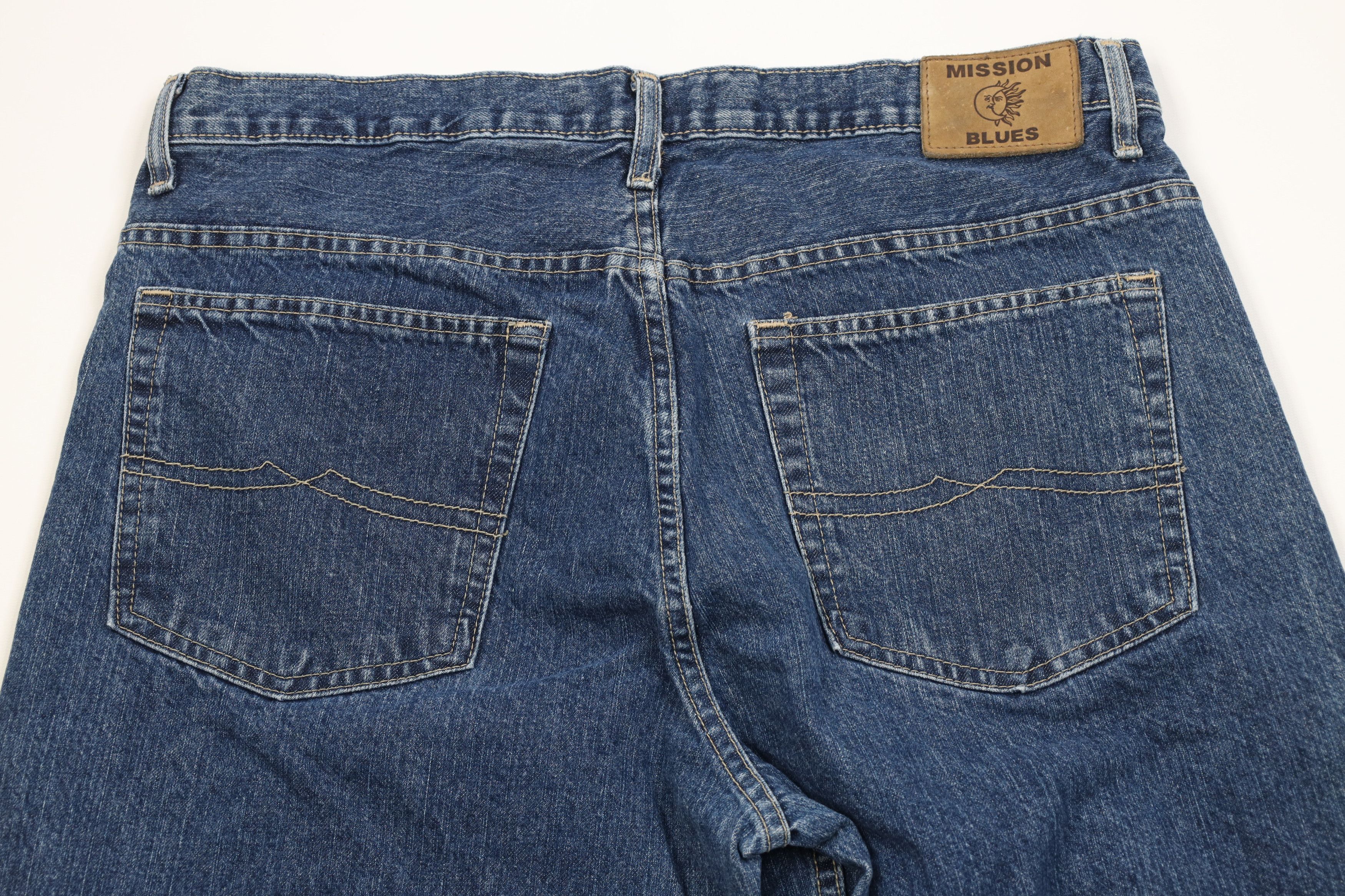 Vintage Vintage 90s Streetwear Baggy Wide Leg Skateboard Jeans Blue Size US 36 / EU 52 - 11 Thumbnail