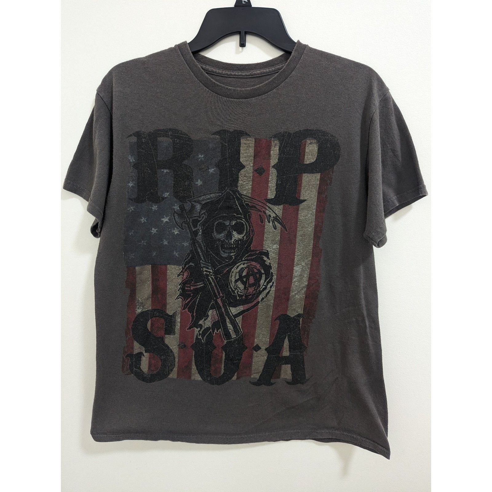 Other Men's Sons Of Anarchy T Shirt Adult Medium Gray American Fla Size US M / EU 48-50 / 2 - 1 Thumbnail