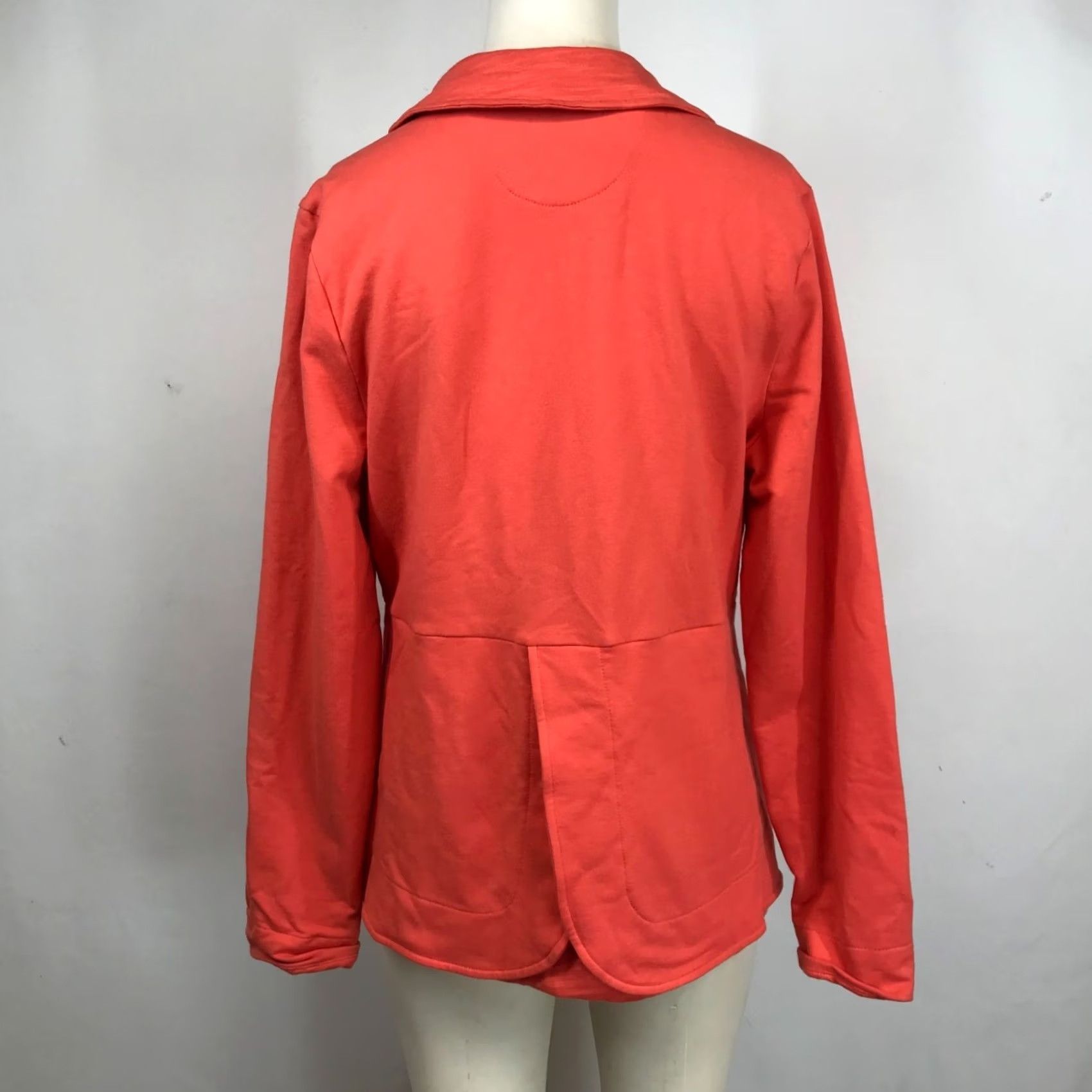 Vintage NEON BUDDHA Jacket Button Up Long Sleeve Orange Womens M BOHO ART TO WEAR Size M / US 6-8 / IT 42-44 - 5 Thumbnail