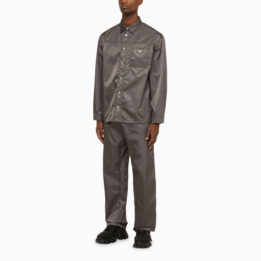 Prada o1d2blof0524 Trousers in Grey Size US 32 / EU 48 - 2 Thumbnail