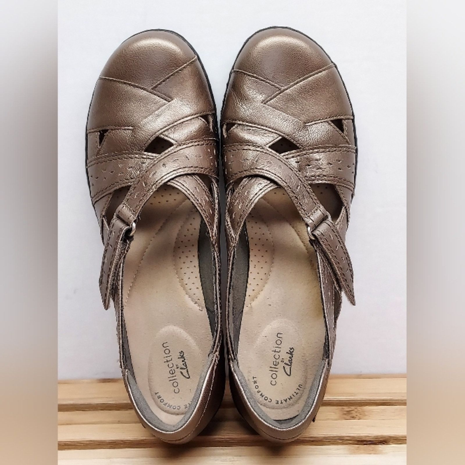 Clarks Clarks Womens | Bronze | Ashland Spin Shoes Size 9.5 Size US 9.5 / IT 39.5 - 8 Thumbnail