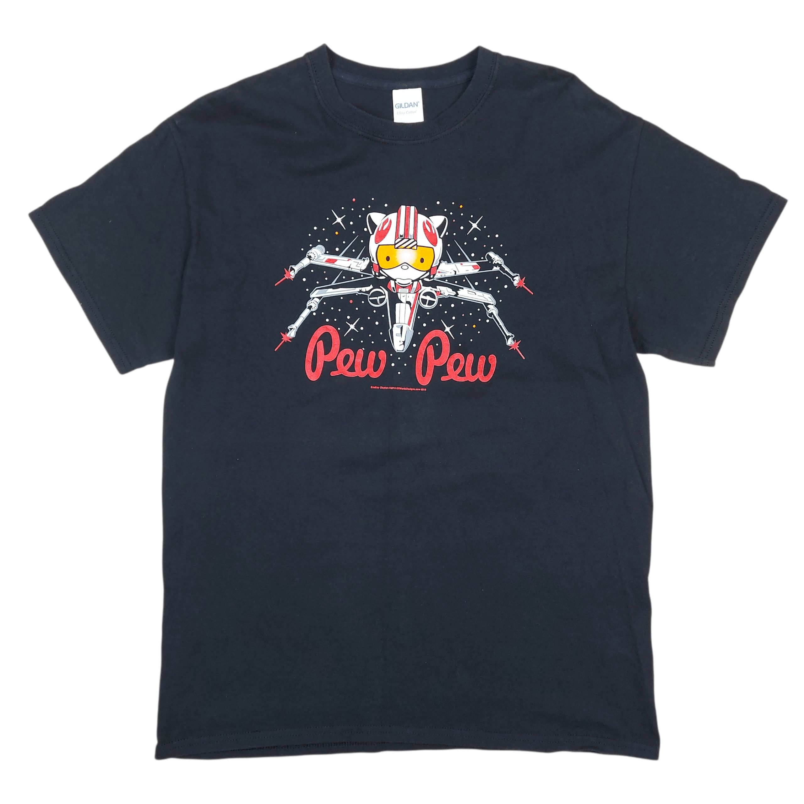 Star Wars 2015 Star Wars x Hello Kitty Pew Pew Bradley Clopton TEE Size US M / EU 48-50 / 2 - 1 Thumbnail