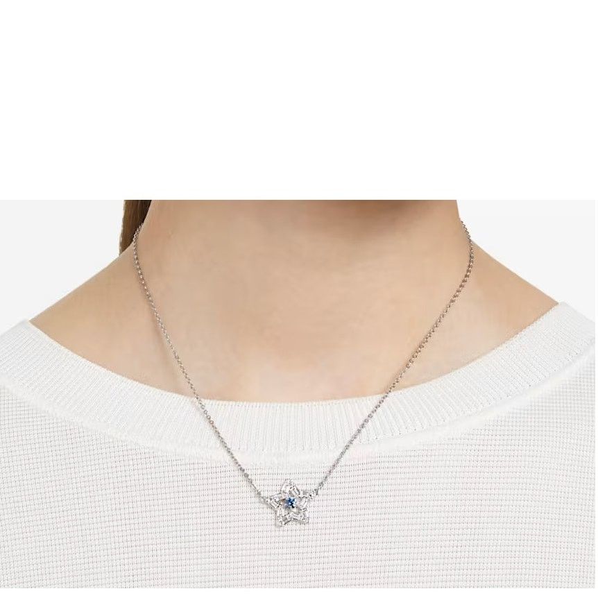 Swarovski Swarovski Stella Necklace Mixed cuts, Star Pendant Blue Size ONE SIZE - 3 Thumbnail