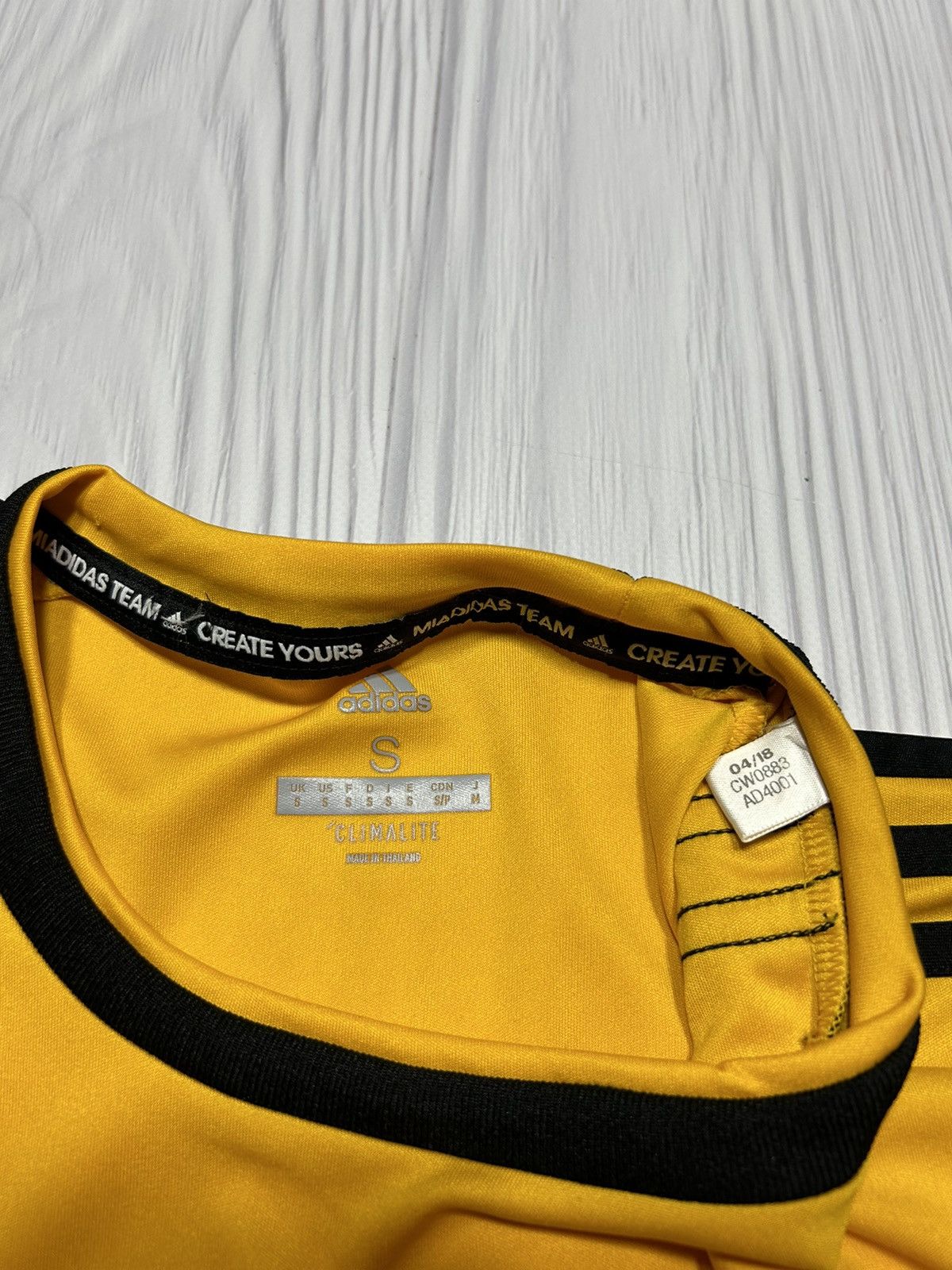 Adidas Wolverhampton 2018/19 Adidas Soccer Jersey Size S Size US S / EU 44-46 / 1 - 10 Thumbnail