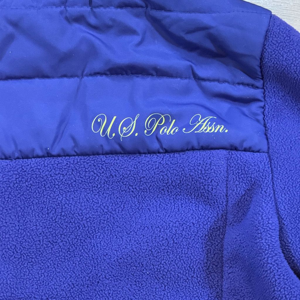 U.S. Polo Assn. U.S. Polo Assn Women’s Blue Fleece Puffer Jacket M Size L / US 10 / IT 46 - 11 Thumbnail
