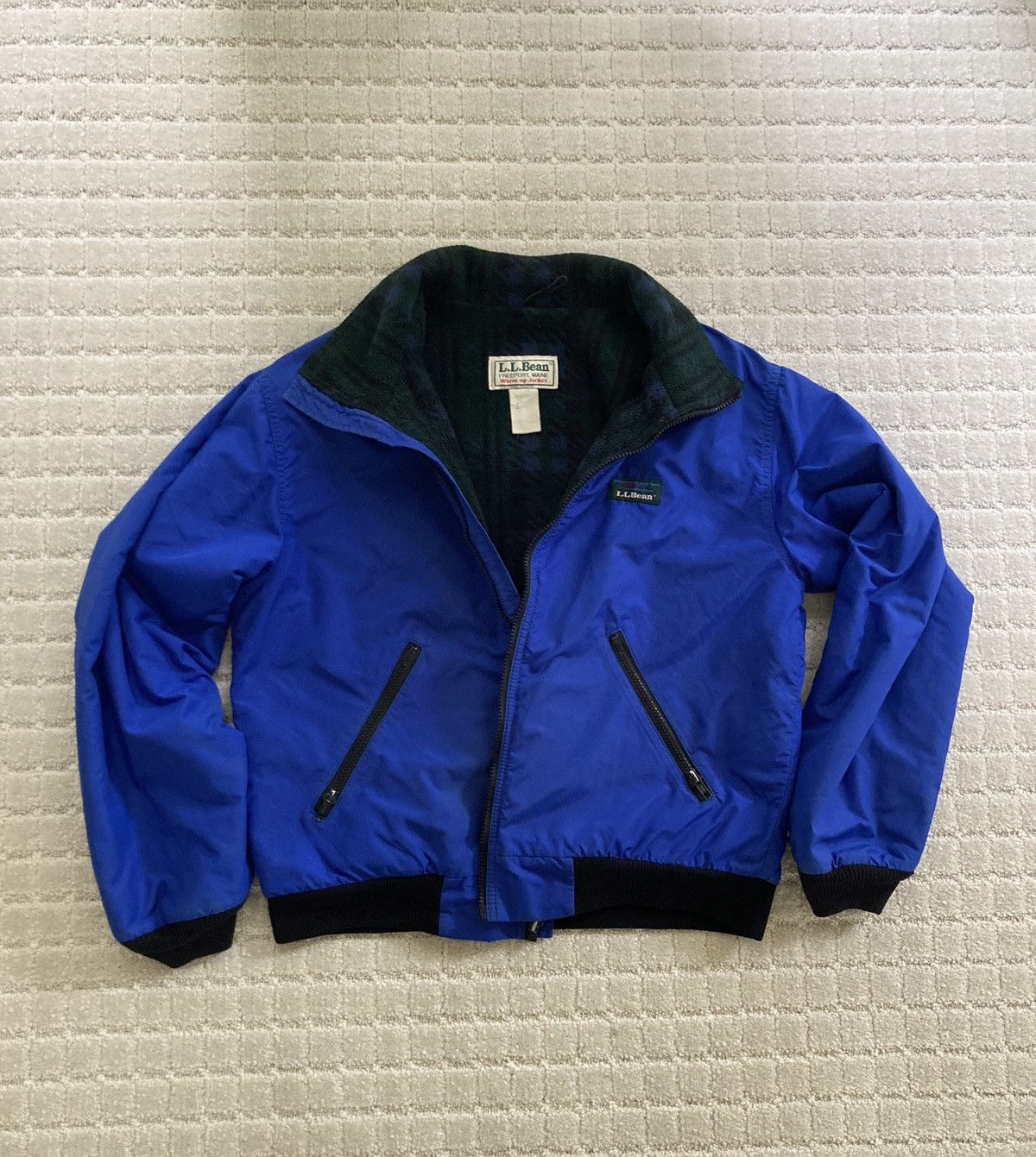 Ll Bean Warm Up Jacket Vintage | Grailed