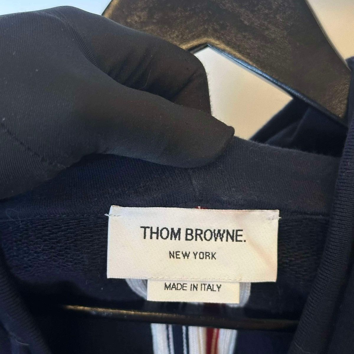 Thom Browne THOM BROWNE BACK STRIPED ZIP JACKET Size US XL / EU 56 / 4 - 3 Thumbnail