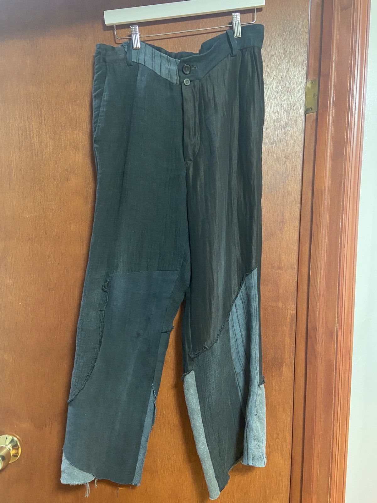 Archivio J.M. Ribot Archivio j.m.ribot Size 44 patchwork trousers Size US 30 / EU 46 - 2 Thumbnail