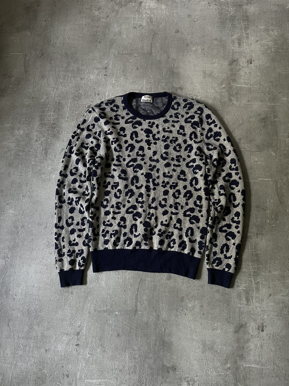 Acne Studios Acne Studios Jena Leo Jaq wool cashmere sweater  