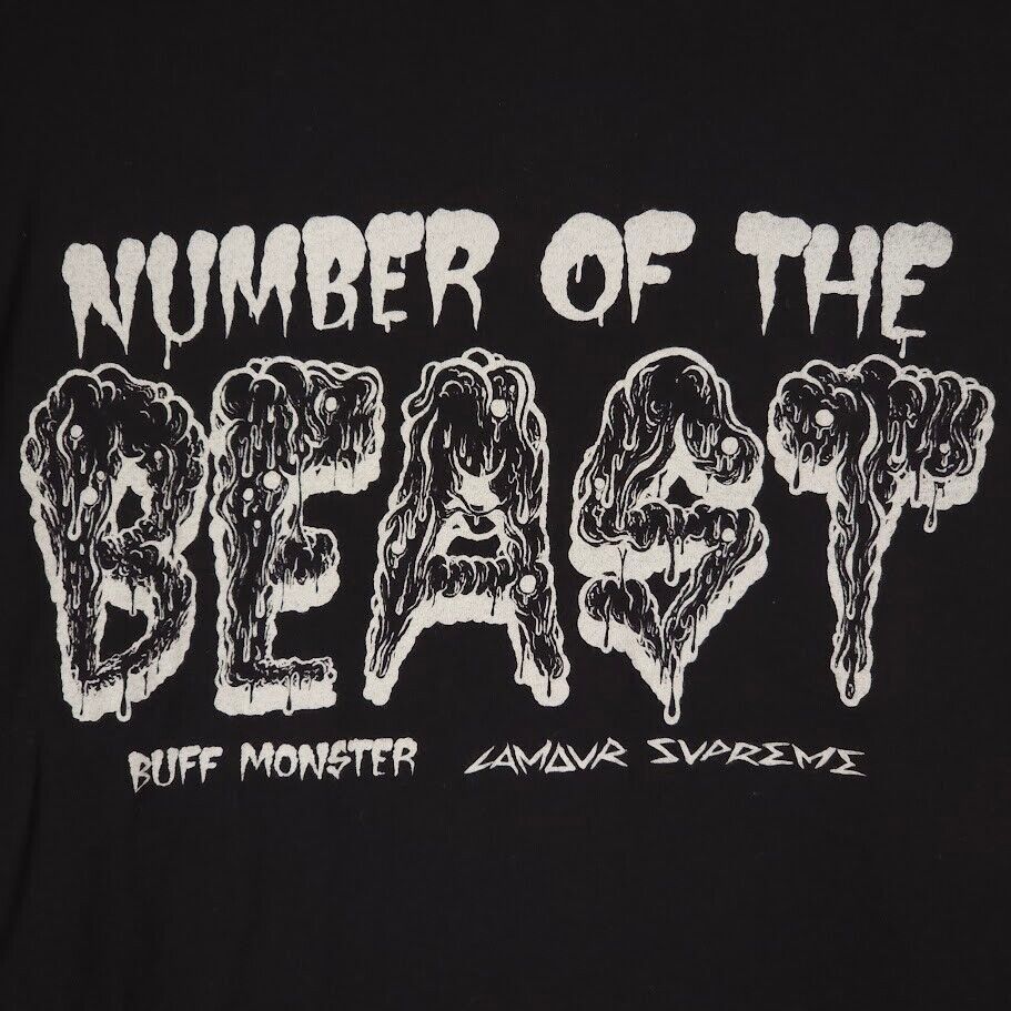 Other Number Of The Beast T Shirt Mens Size Large Black Buff Size US L / EU 52-54 / 3 - 4 Thumbnail