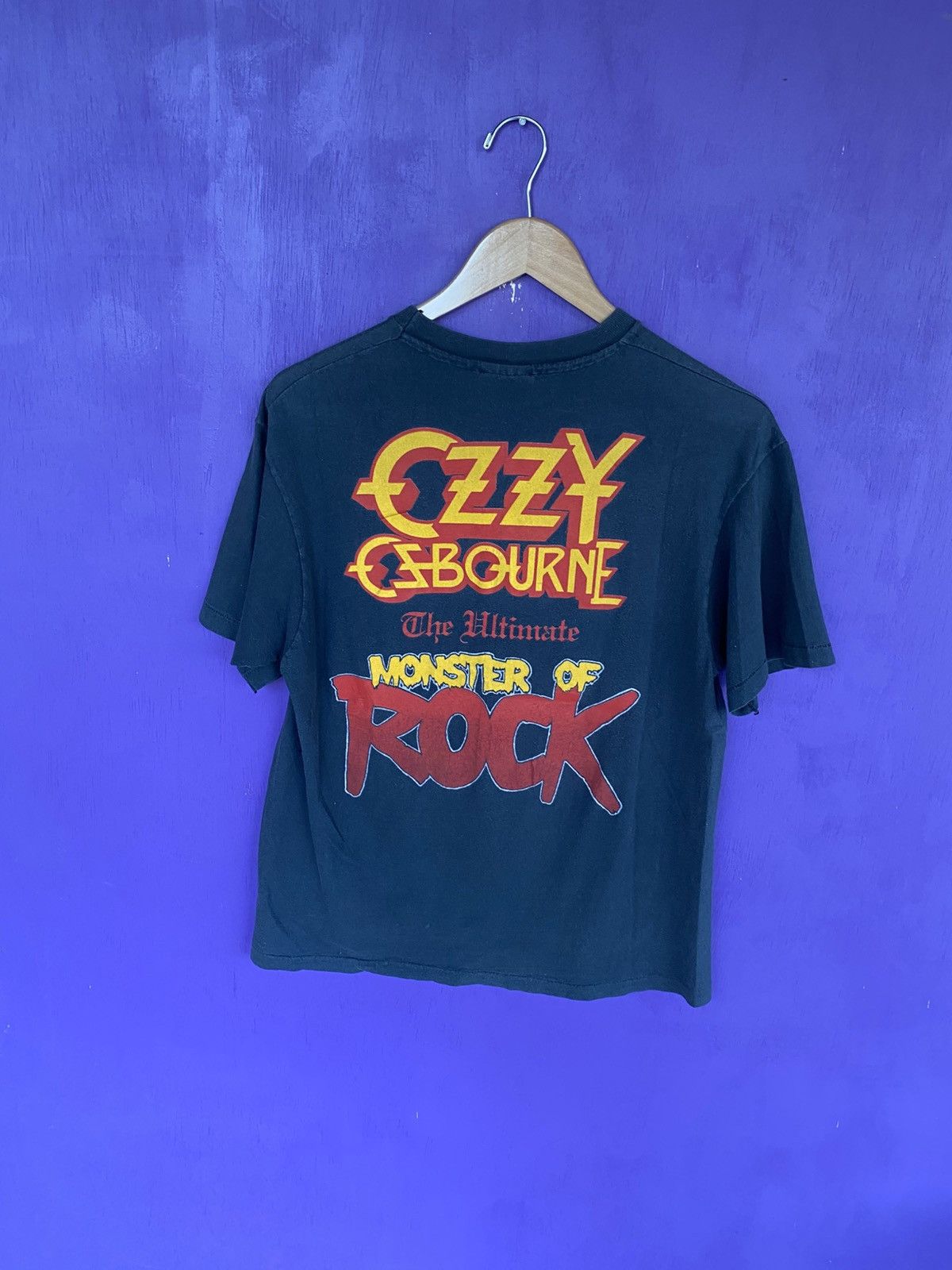 Band Tees Vintage 1988 Ozzy osbourne Monsters of rock band tee Size US M / EU 48-50 / 2 - 2 Thumbnail