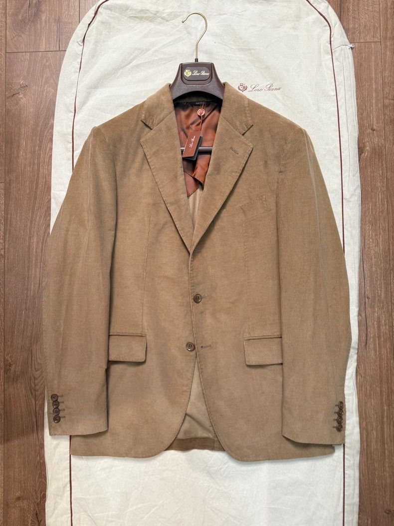 Loro Piana LORO PIANA Island cotton corduroy suit jacket Size US M / EU 48-50 / 2 - 1 Thumbnail