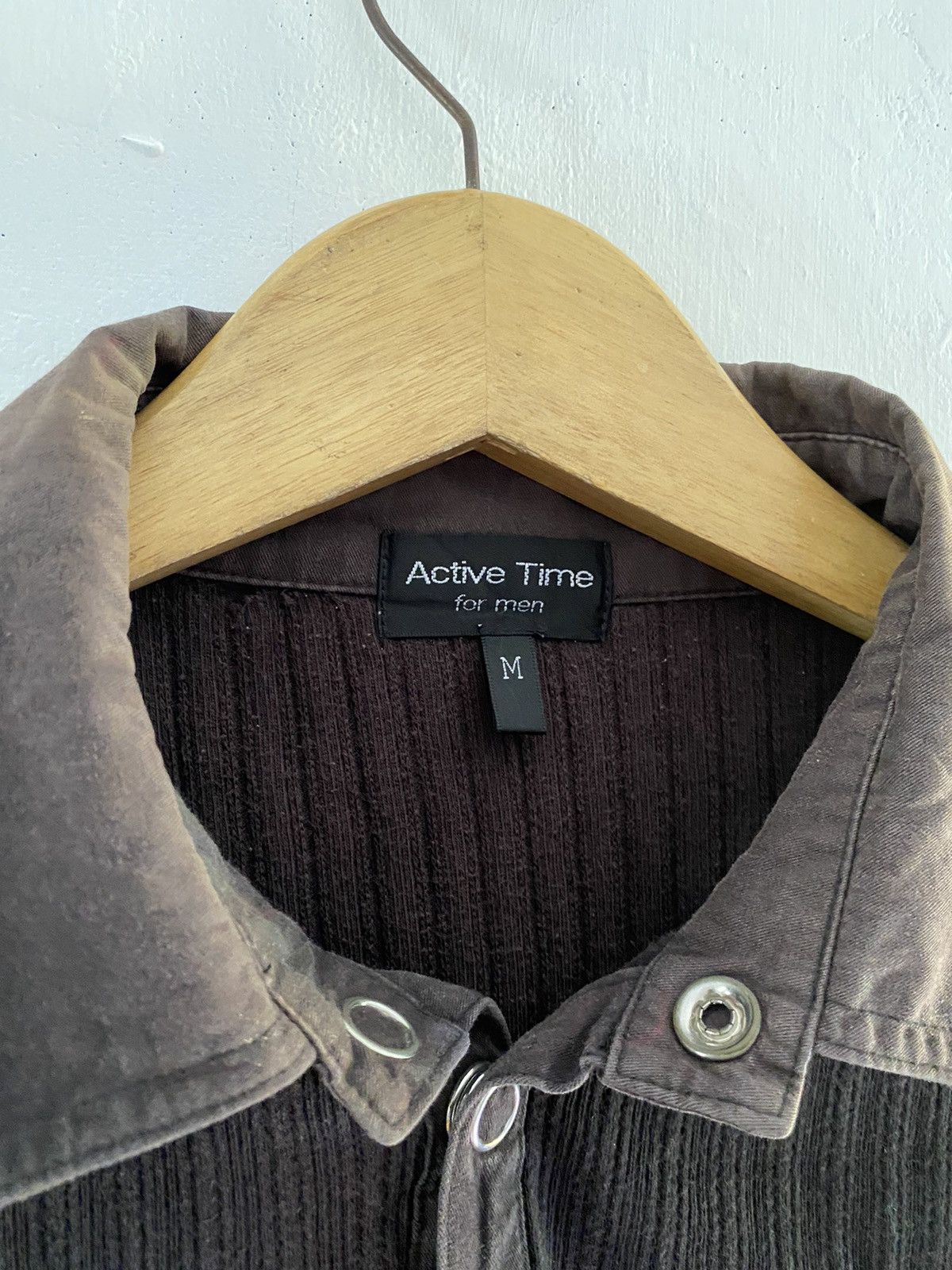 Le Grande Bleu (L.G.B.) Vintage active time for men button longsleeve tshirts Size US M / EU 48-50 / 2 - 3 Thumbnail