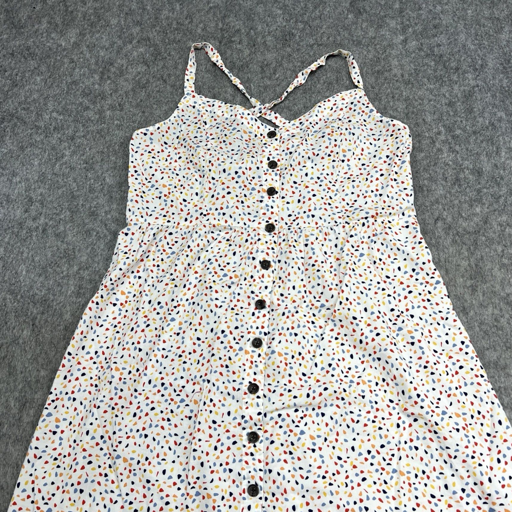 Banana Republic Banana Republic Dress Womens XL Button Front Tank Strappy Summer Casual Sundress Size XL / US 12-14 / IT 48-50 - 7 Thumbnail