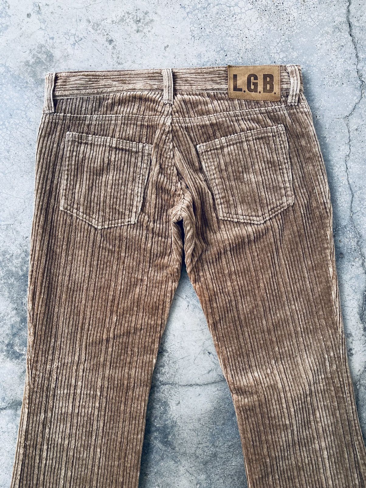 Le Grande Bleu (L.G.B.) Vintage 90s LGB Le Grand Bleu Corduroy pants Size US 30 / EU 46 - 5 Thumbnail