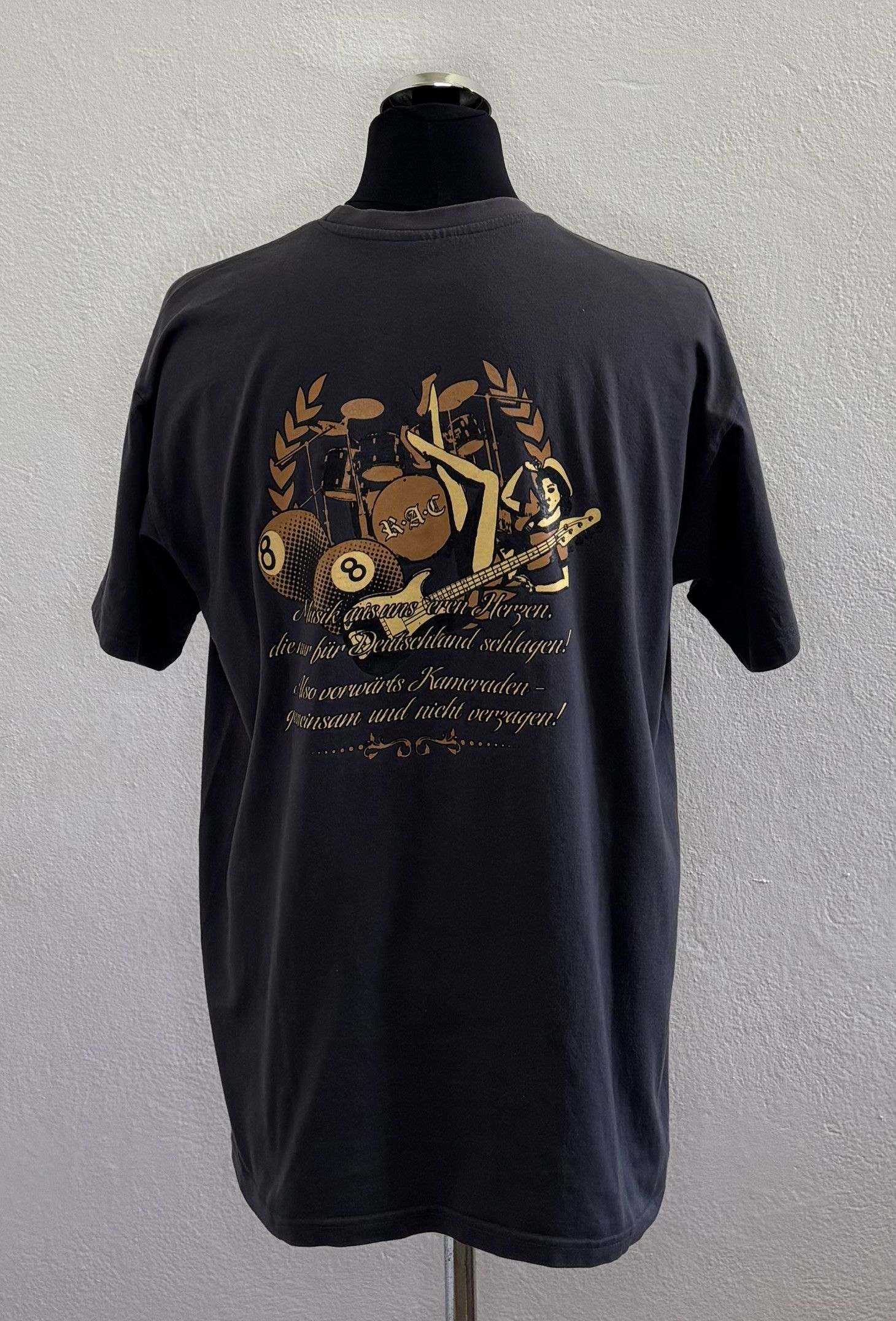 Band Tees T-Shirt Sachsonia R.A.C size.XL Size US XL / EU 56 / 4 - 2 Thumbnail