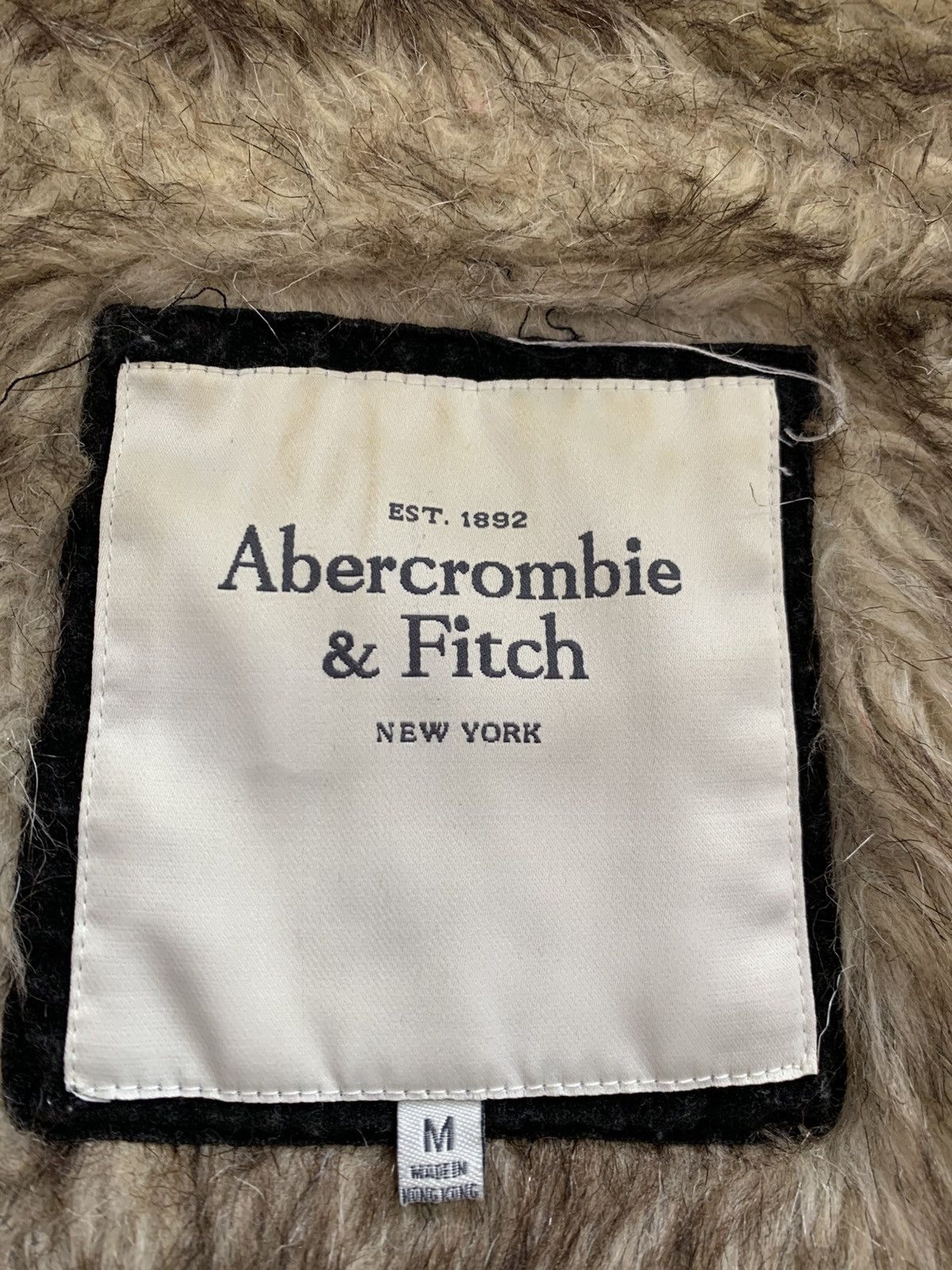 Abercrombie & Fitch Y2K Abercrombie & Fitch Fur Zip Hoodie Ifsixwasnine S size Size US S / EU 44-46 / 1 - 7 Thumbnail