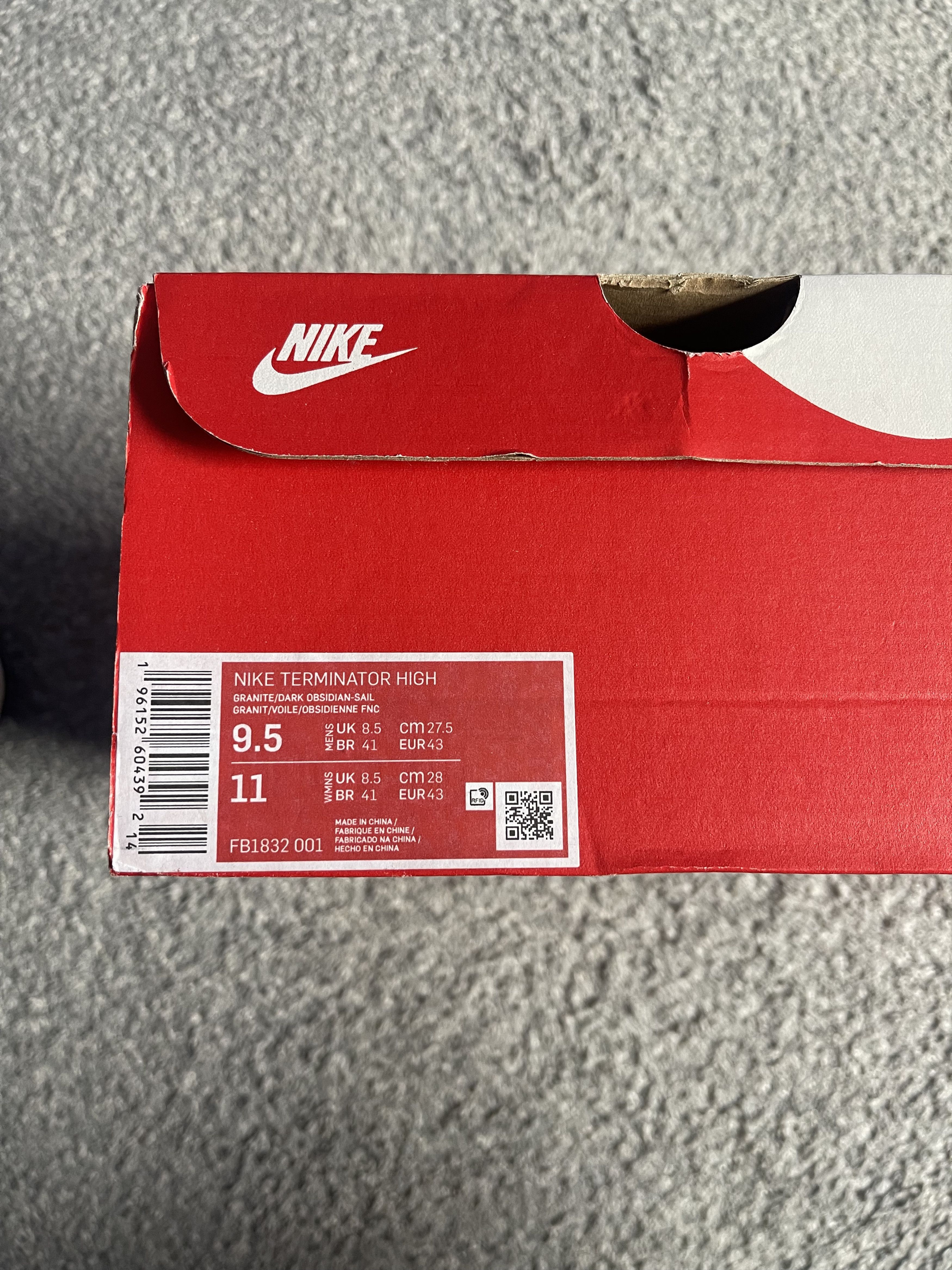 Nike Nike Terminator High "Georgetown"- Sz 9.5 Size US 9.5 / EU 42-43 - 8 Thumbnail