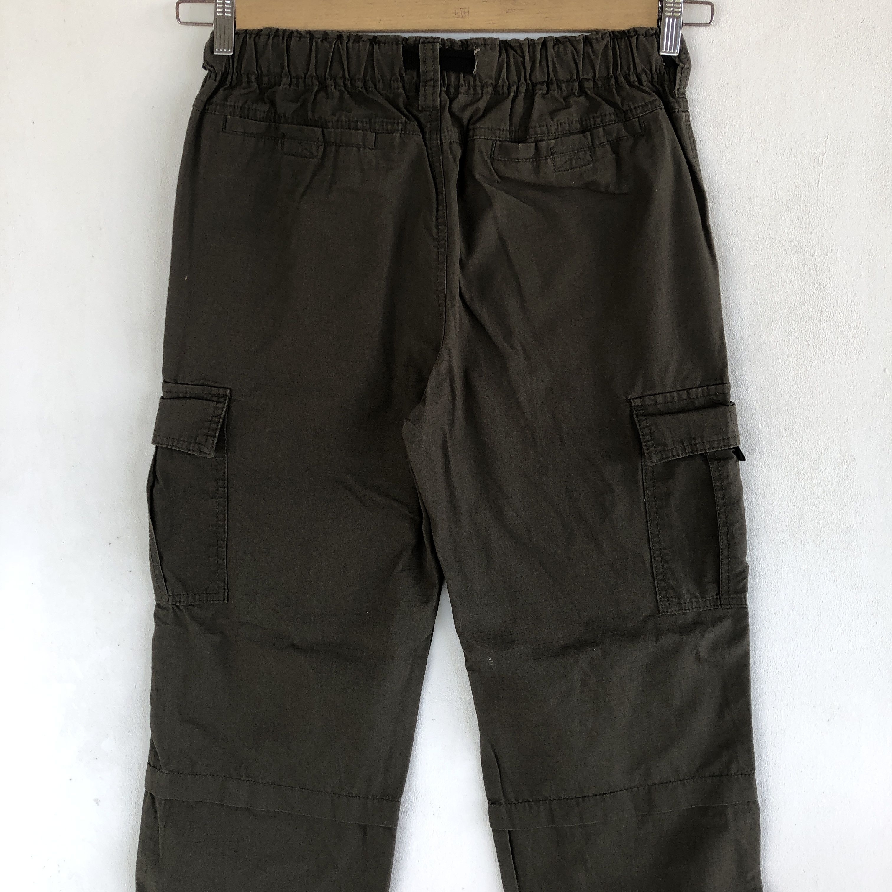 Japanese Brand Japanese Cargo Pants Drawstring Utility Parachute Trousers Size US 30 / EU 46 - 4 Thumbnail