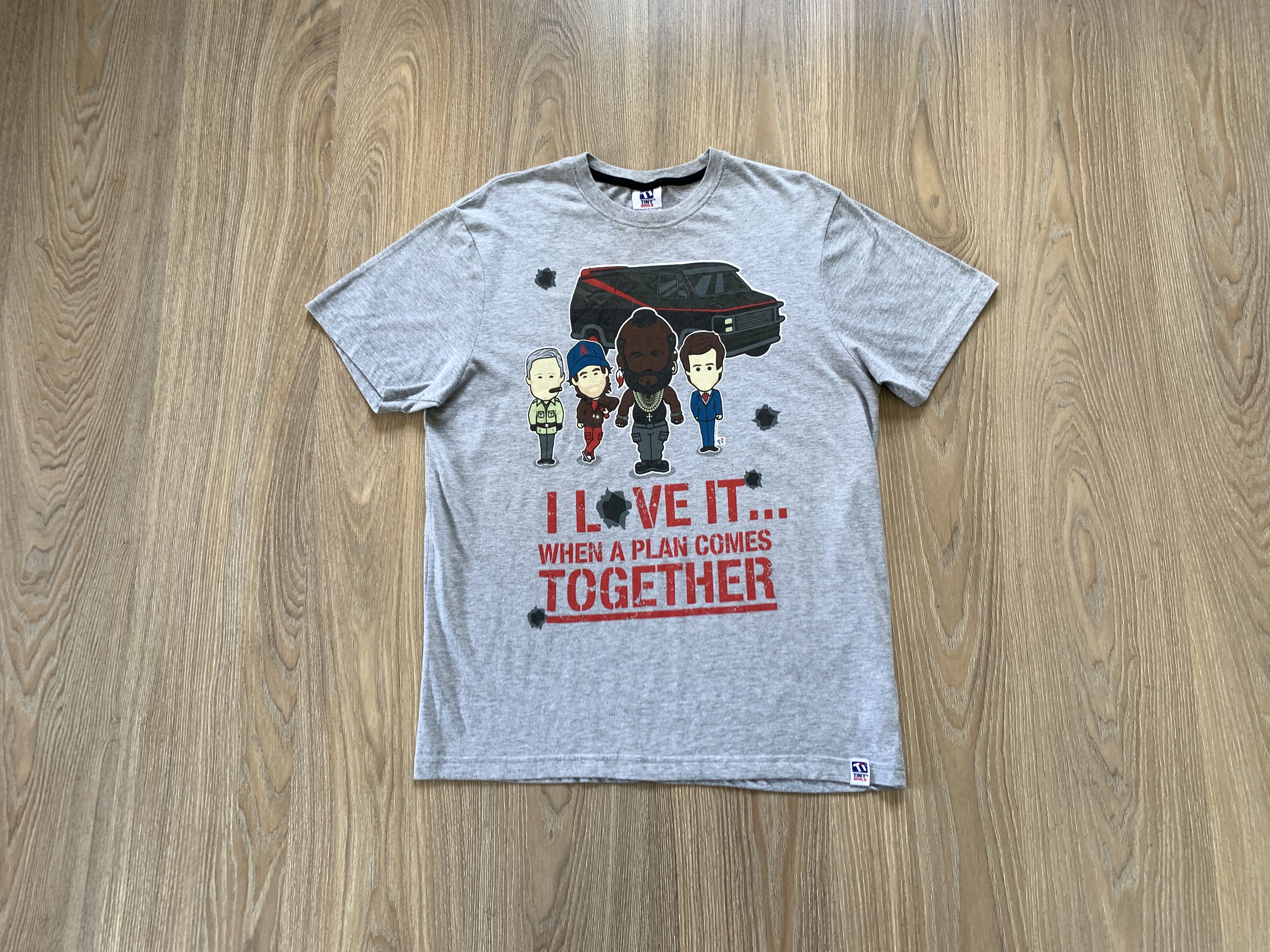 Vintage Tiny Idols Team 2010 Cotton T-Shirt Size US M / EU 48-50 / 2 - 1 Thumbnail
