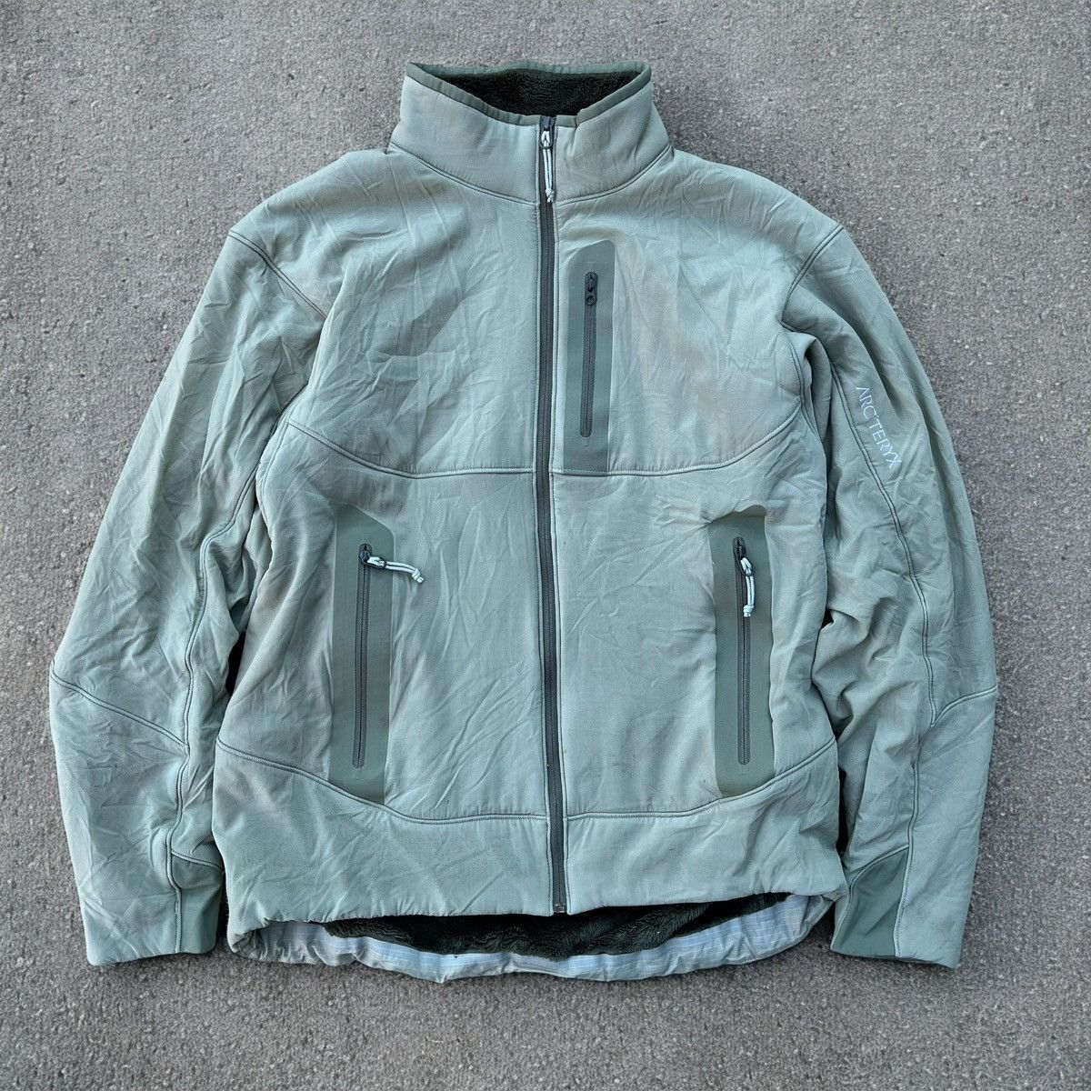 Arc'teryx × Vintage Vintage Arcteryx Hyllus Fleece Covert Sun Polartec Jacket Size US M / EU 48-50 / 2 - 1 Thumbnail
