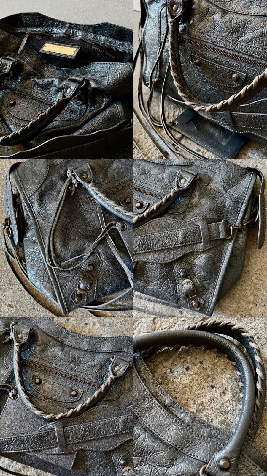 Balenciaga Balenciaga - 2000’s - Classic Motorcycle City - Lambskin Bag Size ONE SIZE - 23 Thumbnail