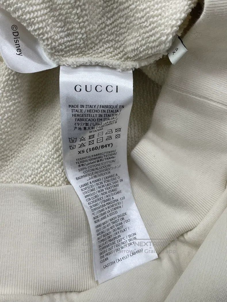 Gucci Gucci Mickey Mouse letter logo sweatshirt Size US XS / EU 42 / 0 - 5 Thumbnail