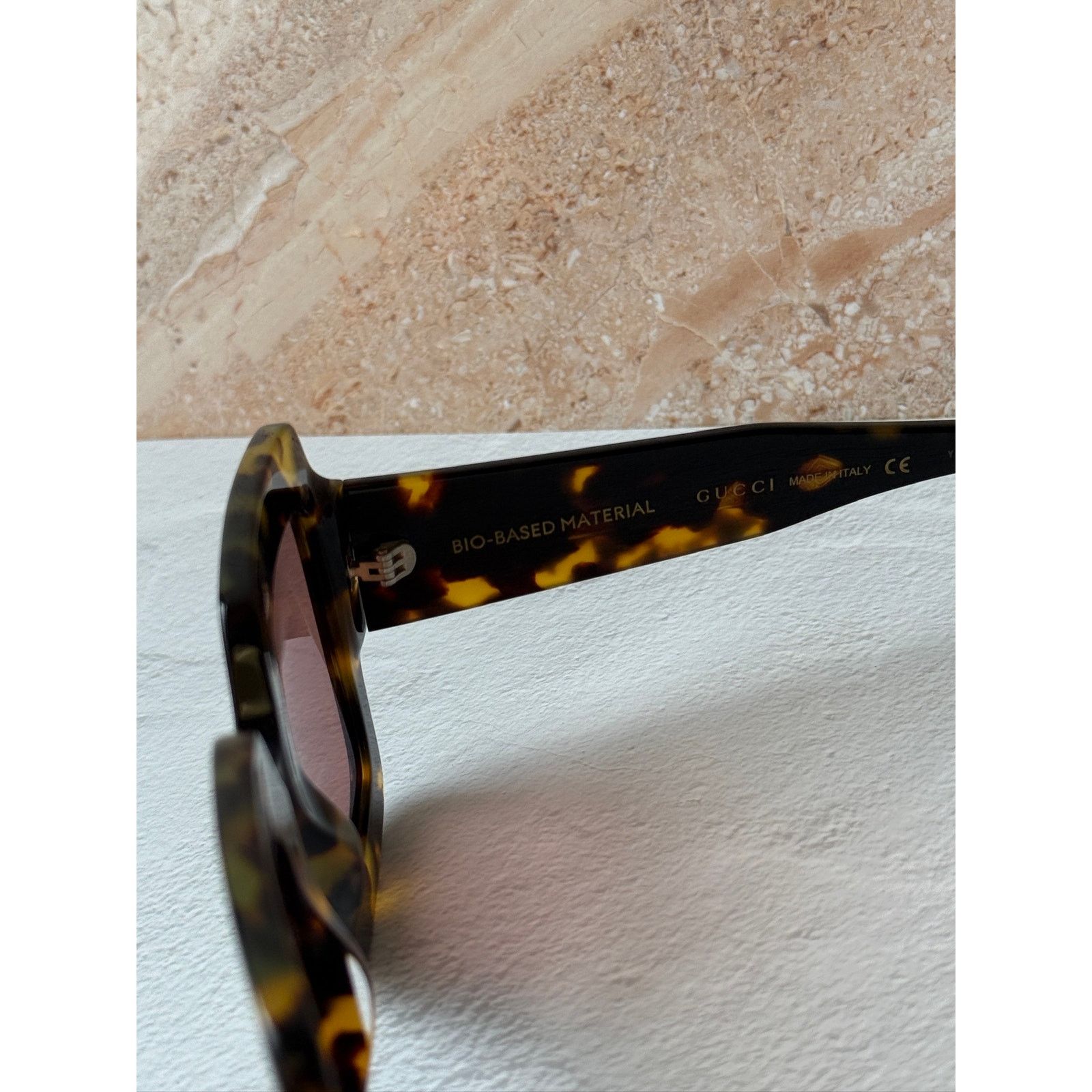 Gucci NEW Gucci GG1111S Brown Red Lens Oversized Sunglasses Size ONE SIZE - 11 Thumbnail