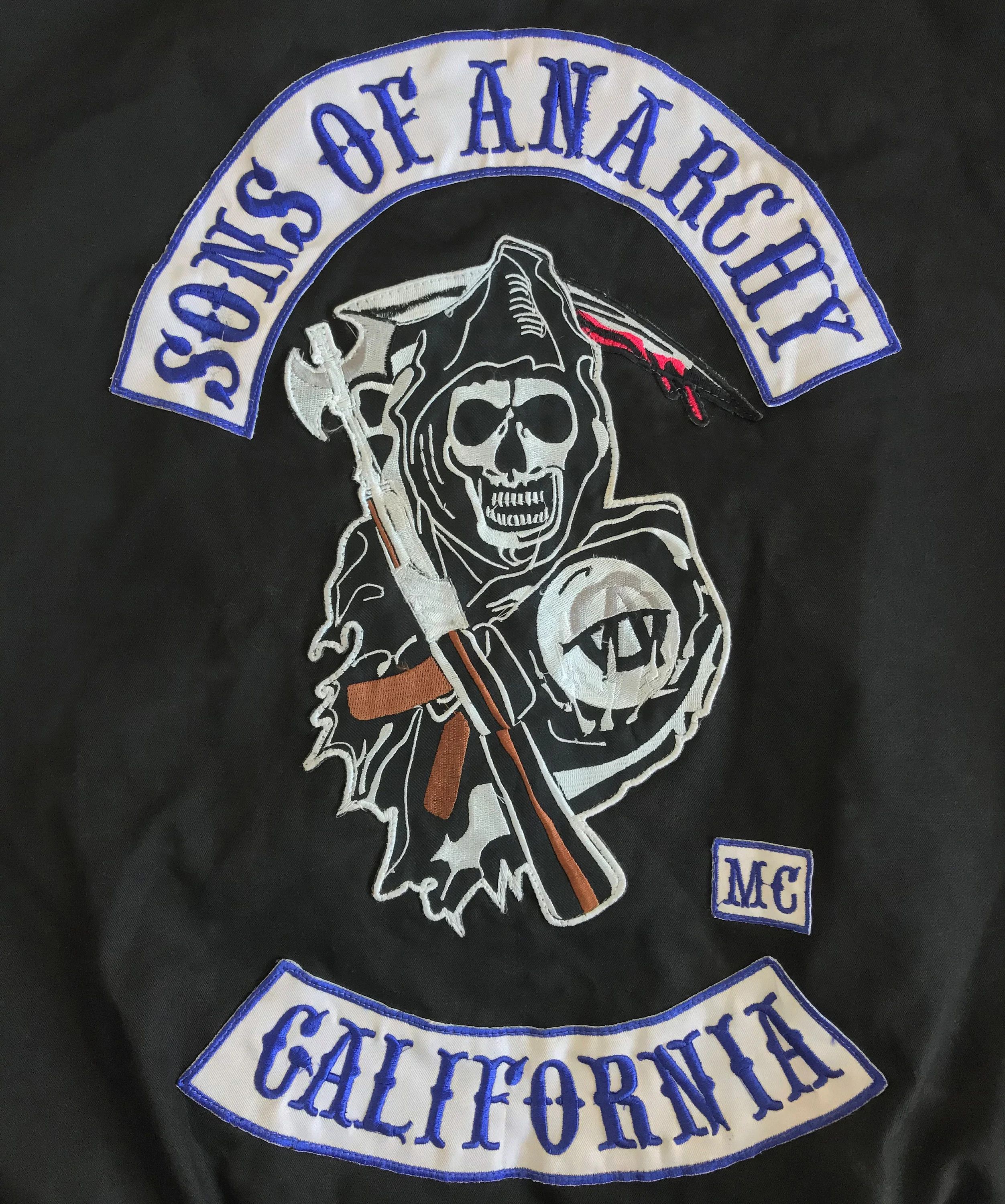 Other SONS OF ANARCHY Biker Vest Y2K Hoodie Televison Oversize Size US XL / EU 56 / 4 - 4 Thumbnail