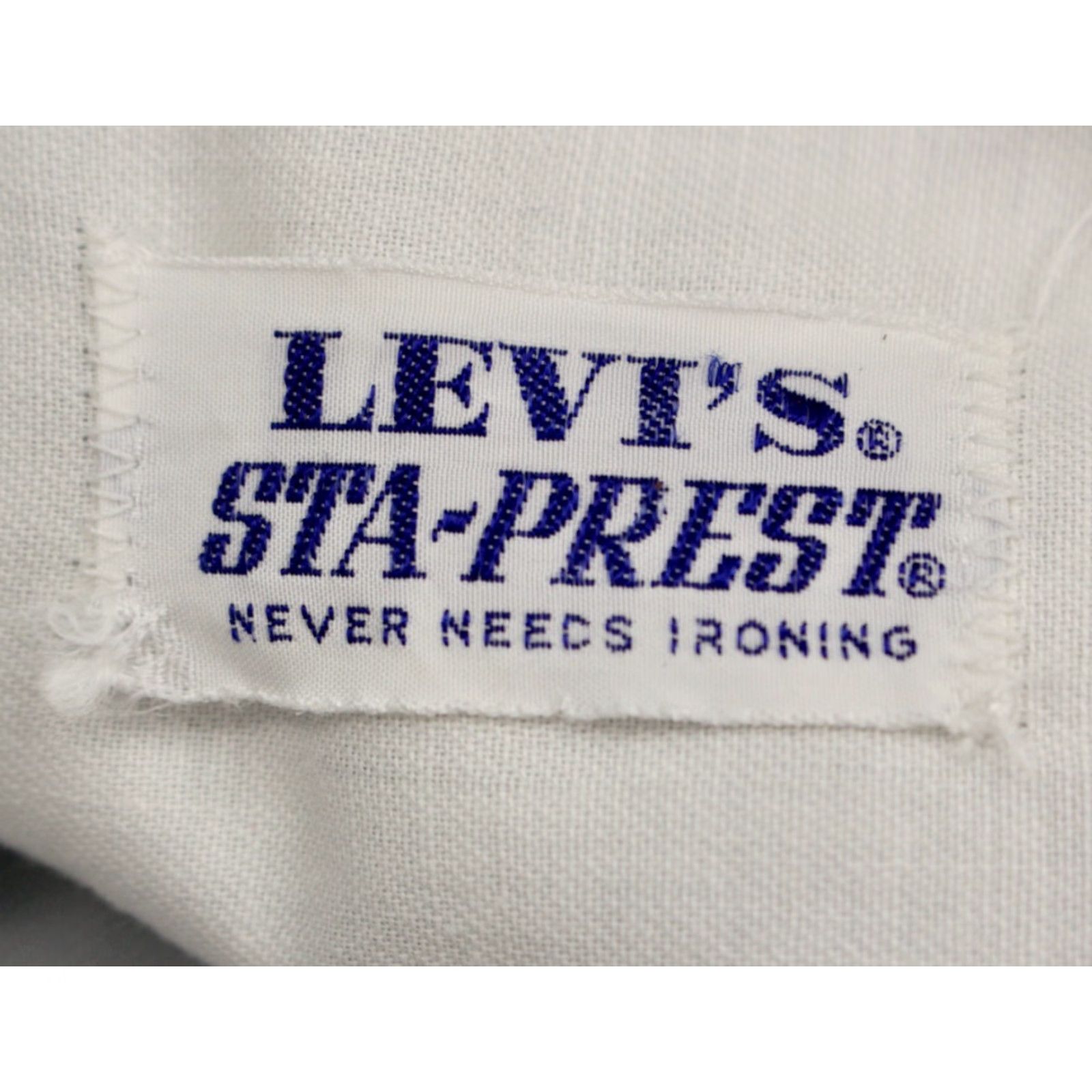 Levi's VINTAGE Levi's Pants Mens 1960s Sta-Prest Blue Big E 32x23.5 60s Jeans Size US 32 / EU 48 - 4 Thumbnail