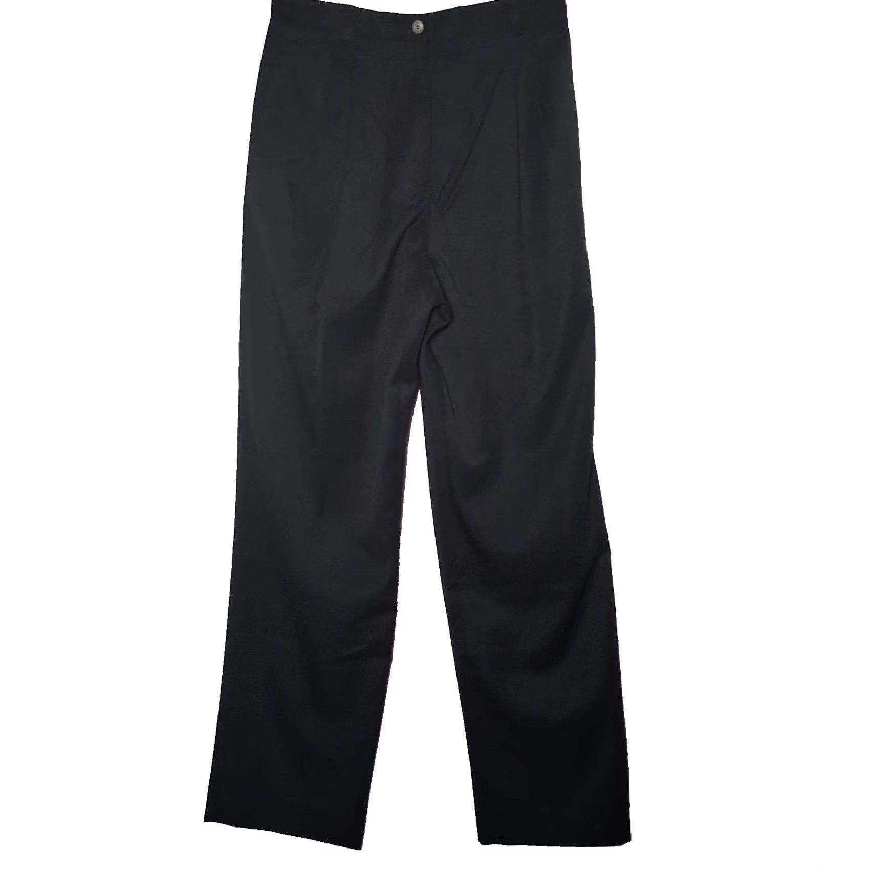 Liz Claiborne VINTAGE Liz Claiborne Liz Sport Dress Pants Women 10 Carefree Microfiber Black Pleated Size 32" / US 10 / IT 46 - 2 Thumbnail