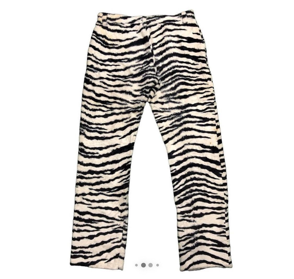 Hysteric Glamour Vintage Hysteric Glamour Zebra Velvet Pants Size US 29 - 2 Thumbnail