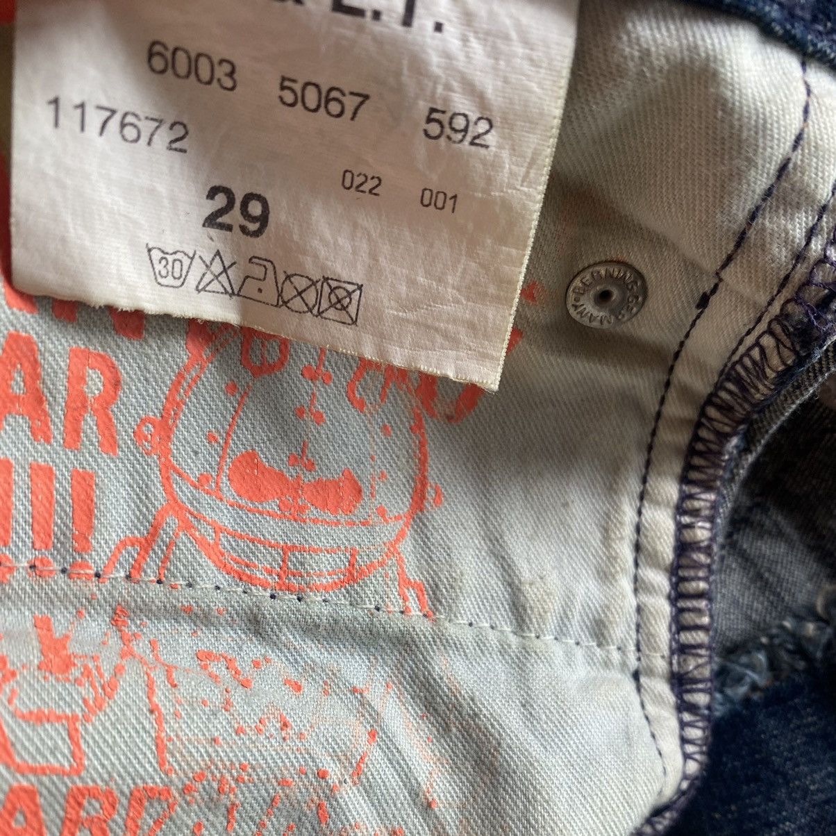 W&LT × Walter Van Beirendonck Vintage W&LT Reconstructed Jeans Size 29" - 10 Thumbnail