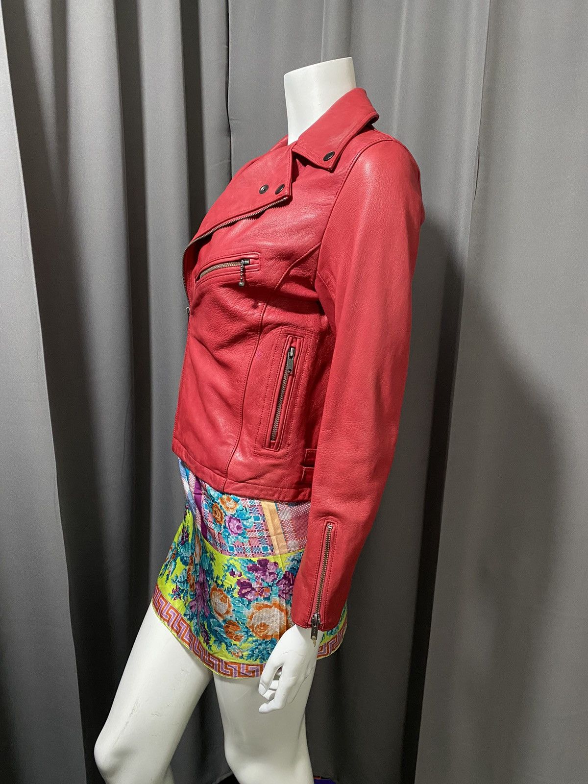 Hysteric Glamour A/W 2014- Hysteric Glamour- Double Rider Leather Jacket Size S / US 4 / IT 40 - 20 Thumbnail