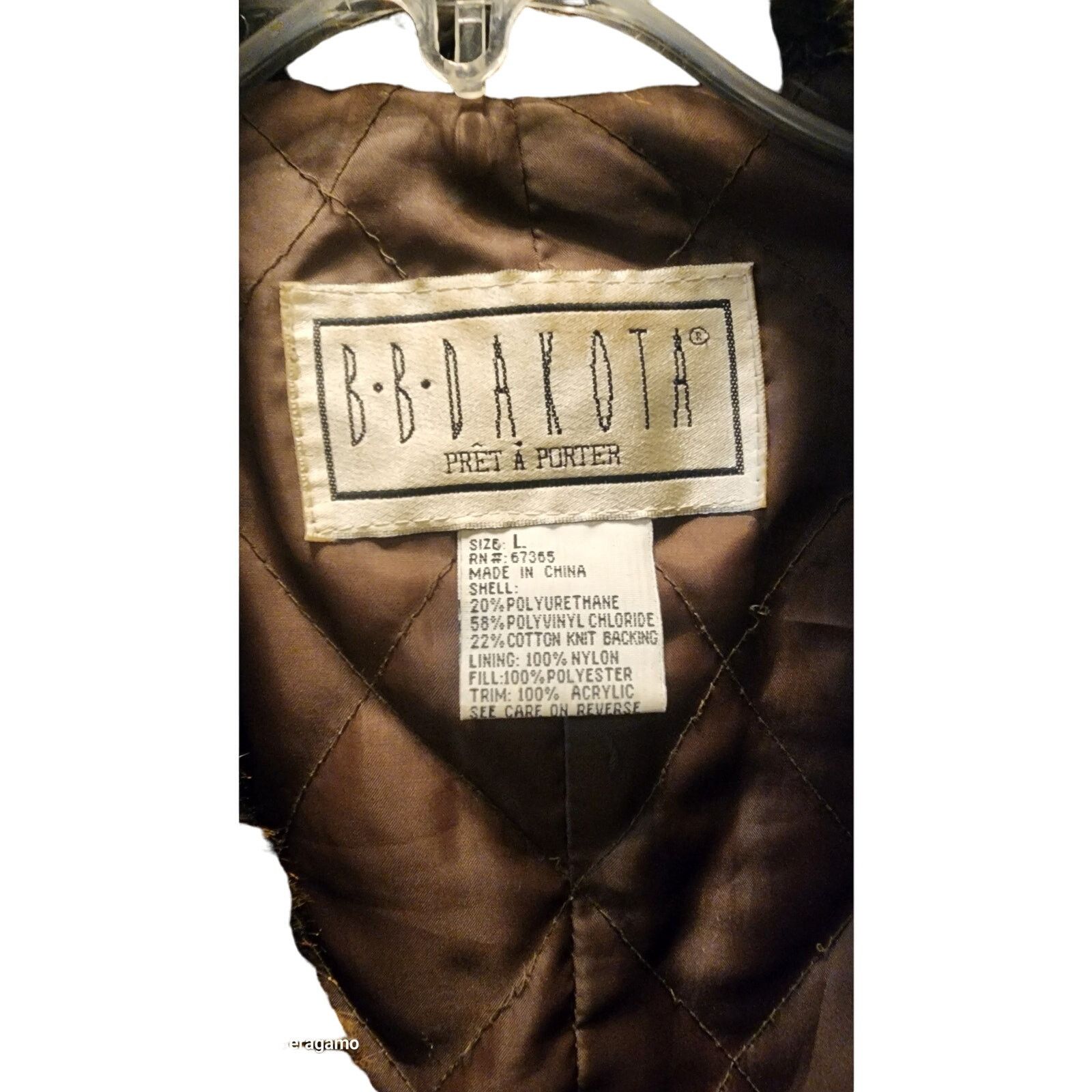 BB Dakota B B Dakota Pret A Porter Coat Brown With Fake Fur Jacket, L Size L / US 10 / IT 46 - 2 Thumbnail
