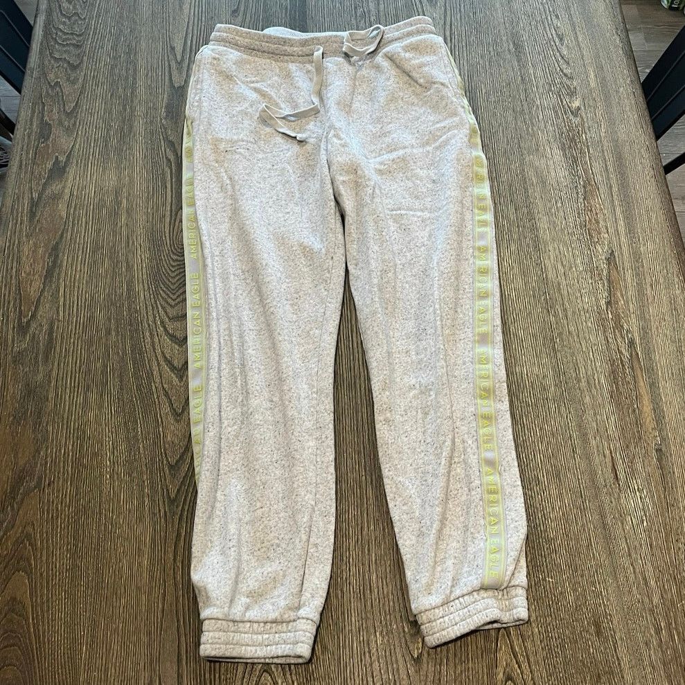 American Eagle Outfitters American Eagle Ahh-mazingly Soft Jogger Pants Grey Size M Size 26" / US 2 / IT 38 - 1 Thumbnail