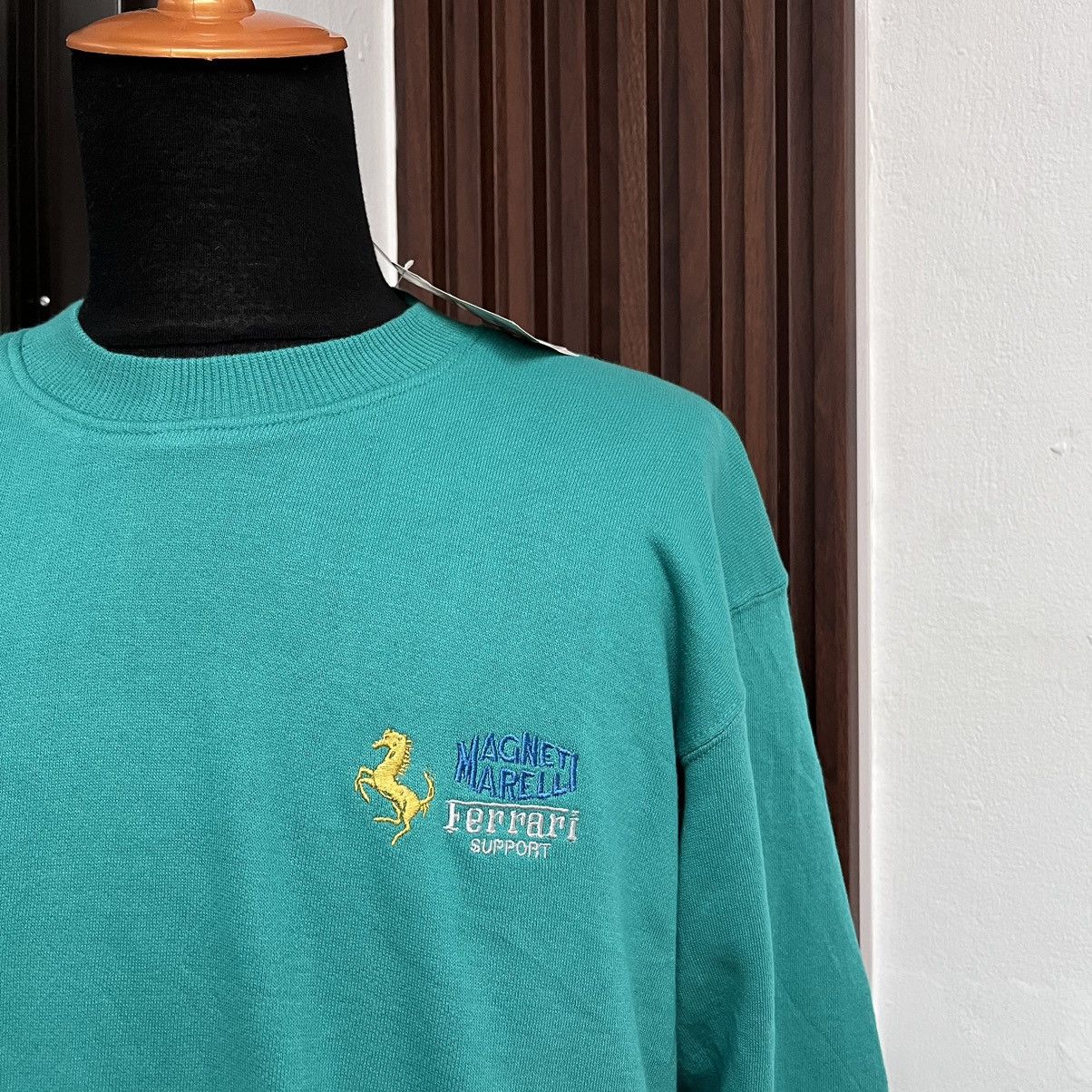 Ferrari × Sports Specialties Dead Stock 90s Magneti Mareli Ferrari Sweatshirt Size US L / EU 52-54 / 3 - 4 Thumbnail