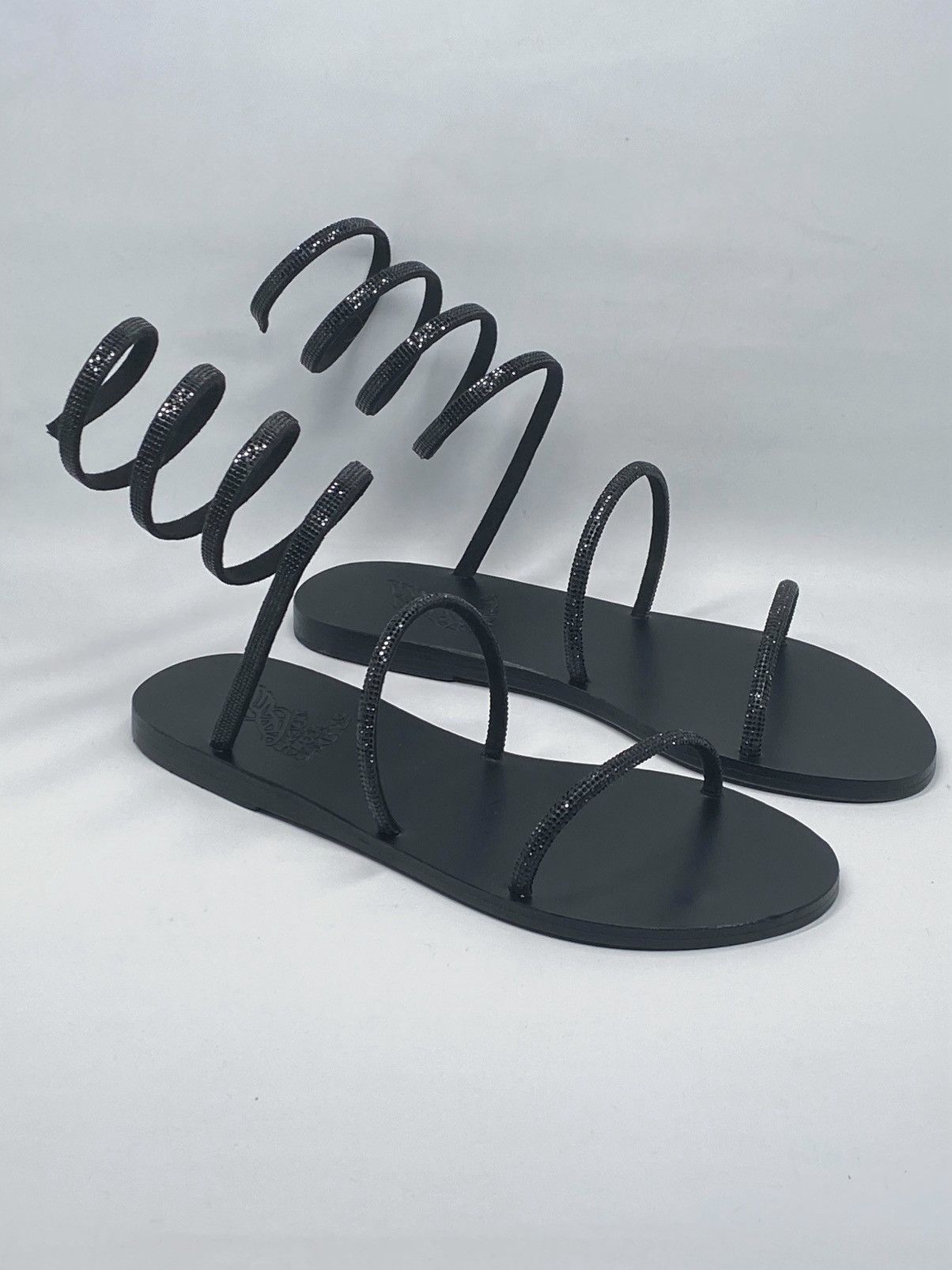 Ancient Greek Sandals ANCIENT GREEK SANDALS Crystal Wraparound Sandals size 39 Size US 9 / IT 39 - 1 Thumbnail