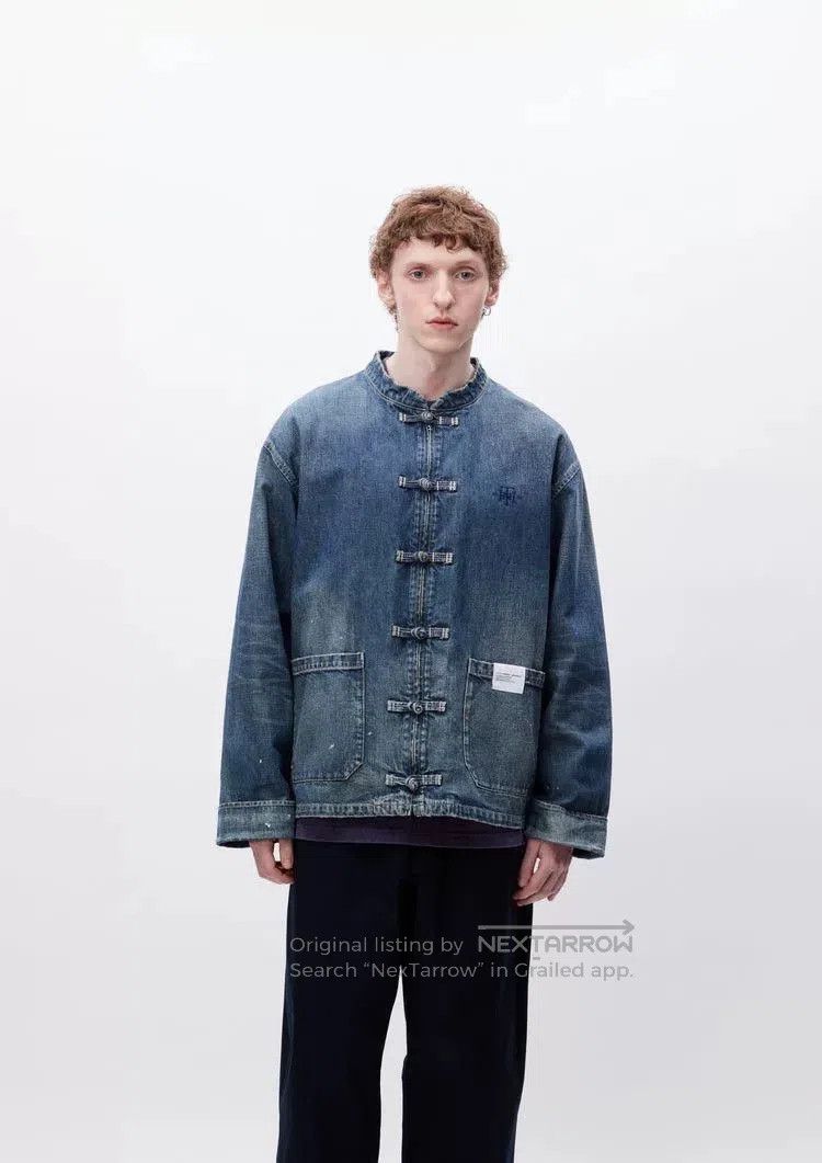 Neighborhood neighborhood washed denim jacket with pockets. Size US M / EU 48-50 / 2 - 4 Thumbnail