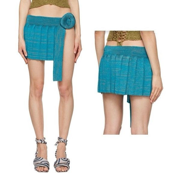 ISA BOULDER 🎀SSENSE NEW ISA BOULDER PEBBLE MINISKIRT WOMEN'S Size 28" / US 6 / IT 42 - 1 Thumbnail