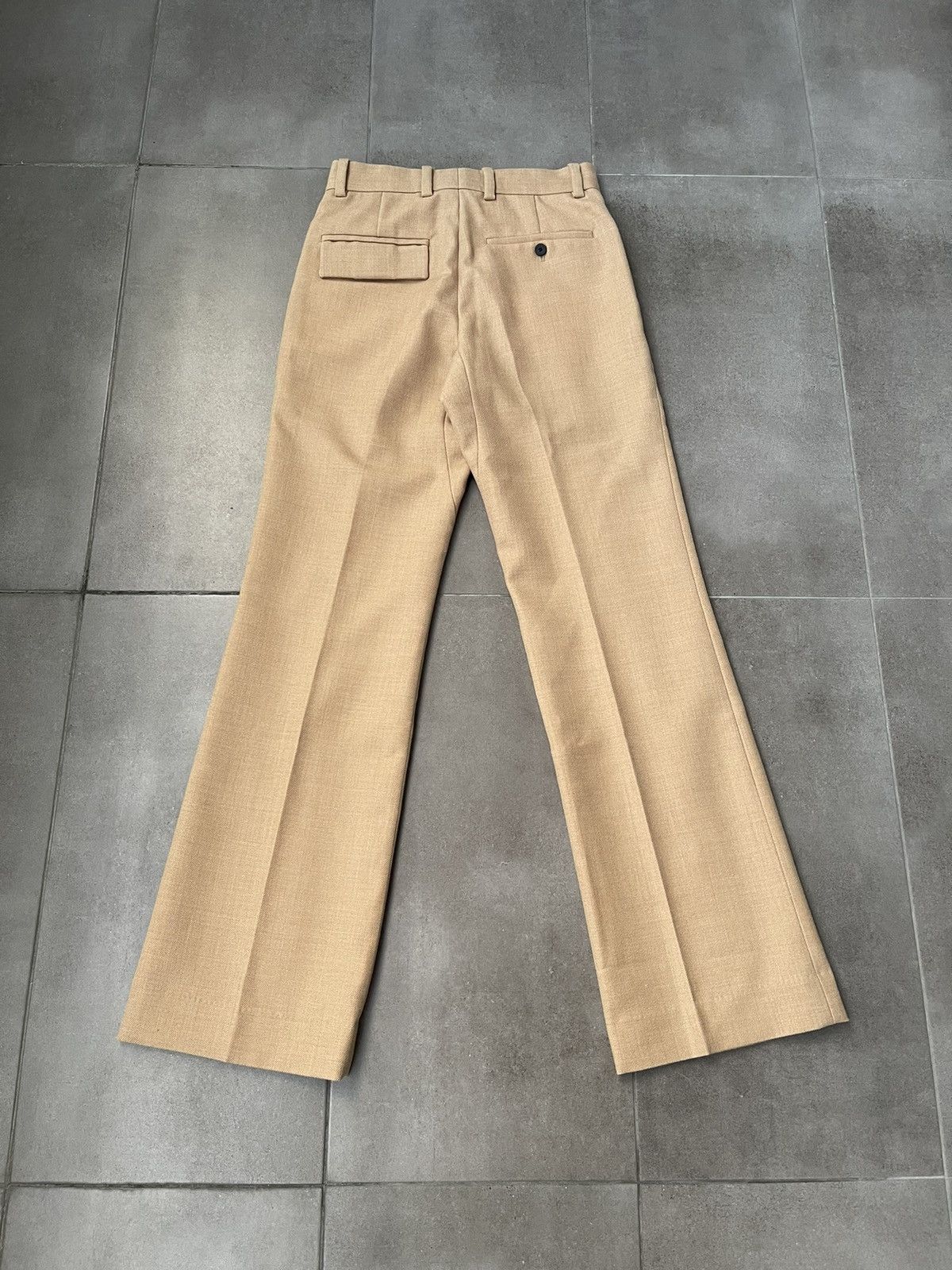 Wooyoungmi !DS! AW22 Wooyoungmi Beige Casual Wool Pants Size US 28 / EU 44 - 13 Thumbnail