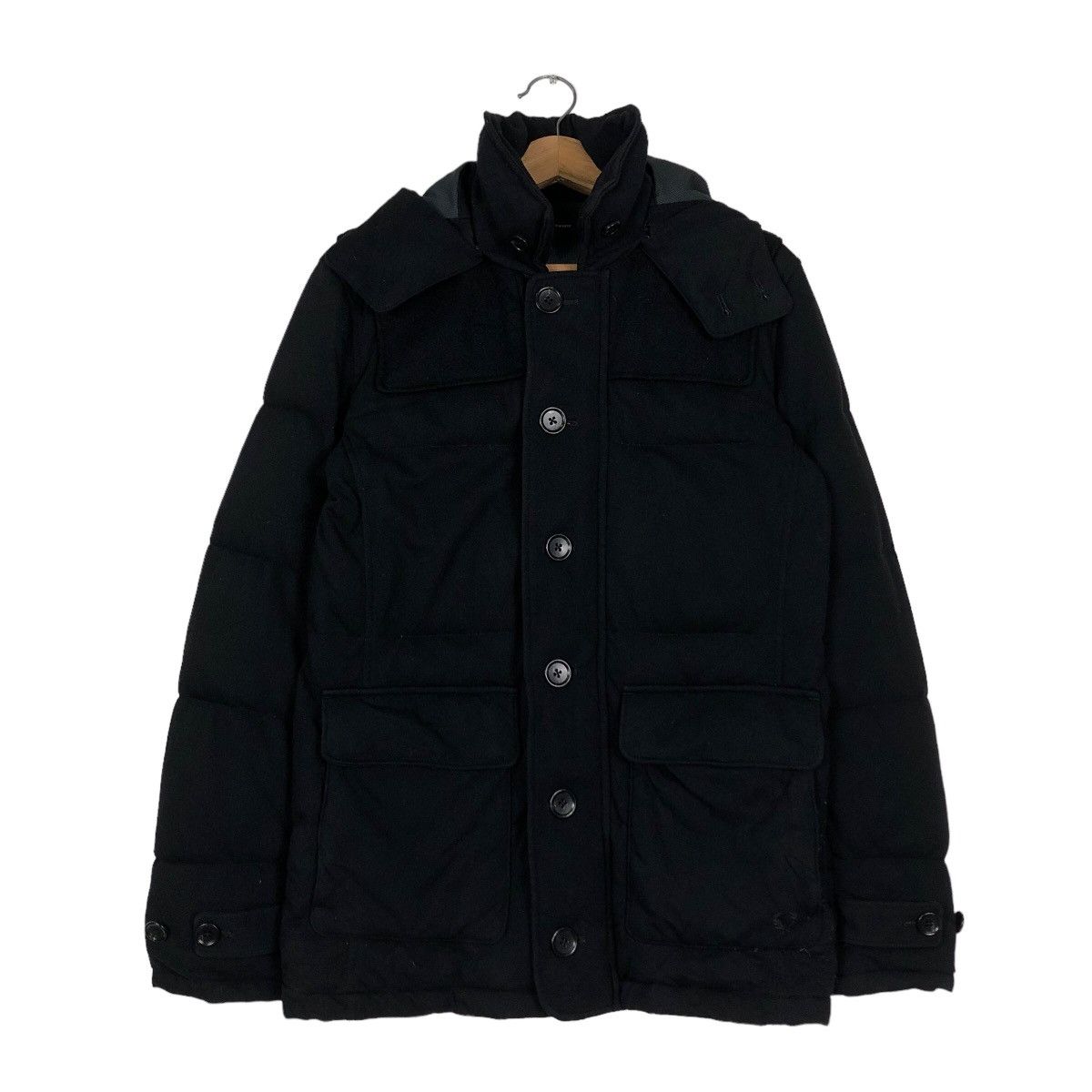 Fred Perry 🔥Vintage Heavy Biker Jacket Fred Perry Black Skinhead Size US M / EU 48-50 / 2 - 1 Thumbnail