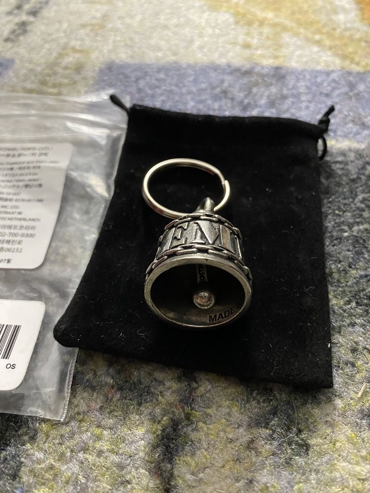 Supreme Supreme Bravo Bell Keychain Silver Size ONE SIZE - 3 Thumbnail