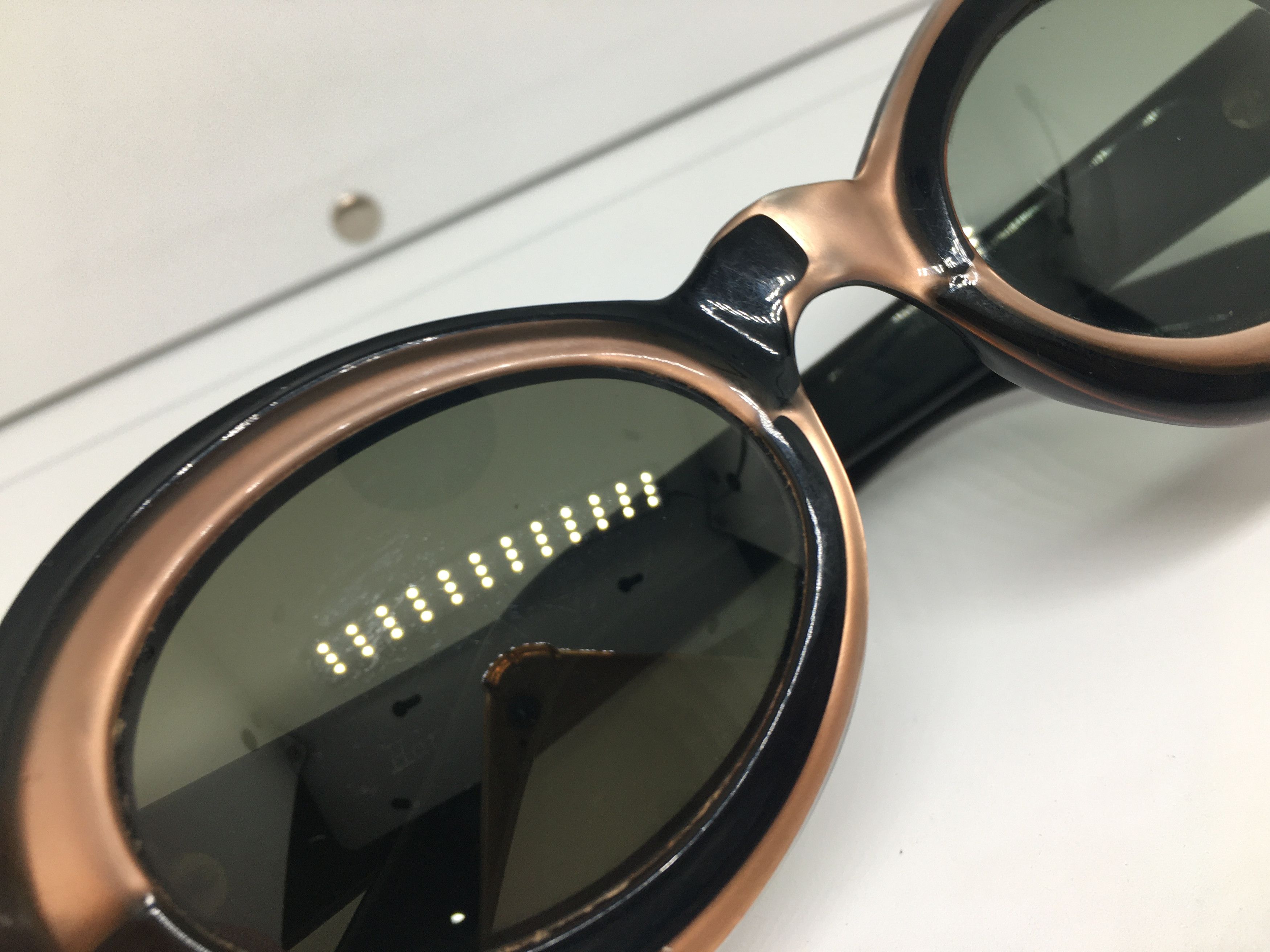 Vintage Vintage Handmade OP Art Jackio Sunglasses Frame France Size ONE SIZE - 7 Thumbnail