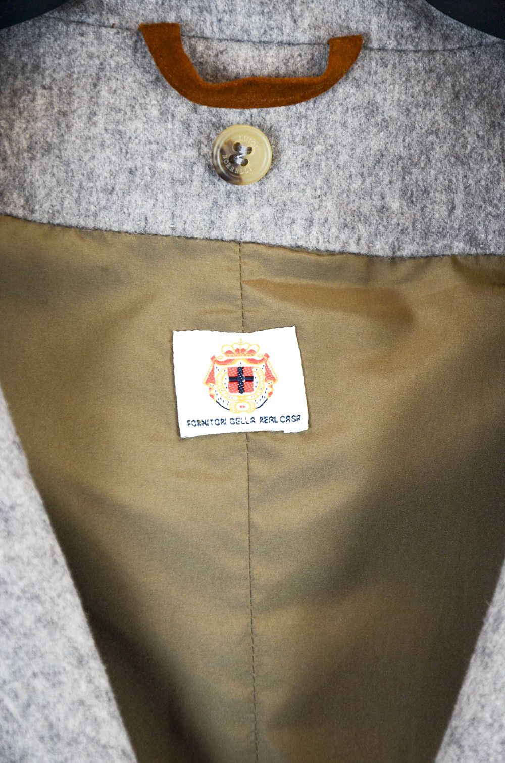 Luigi Borrelli Luigi Borrelli Napoli Grey Wool Coat - Size 50 Size US M / EU 48-50 / 2 - 10 Thumbnail