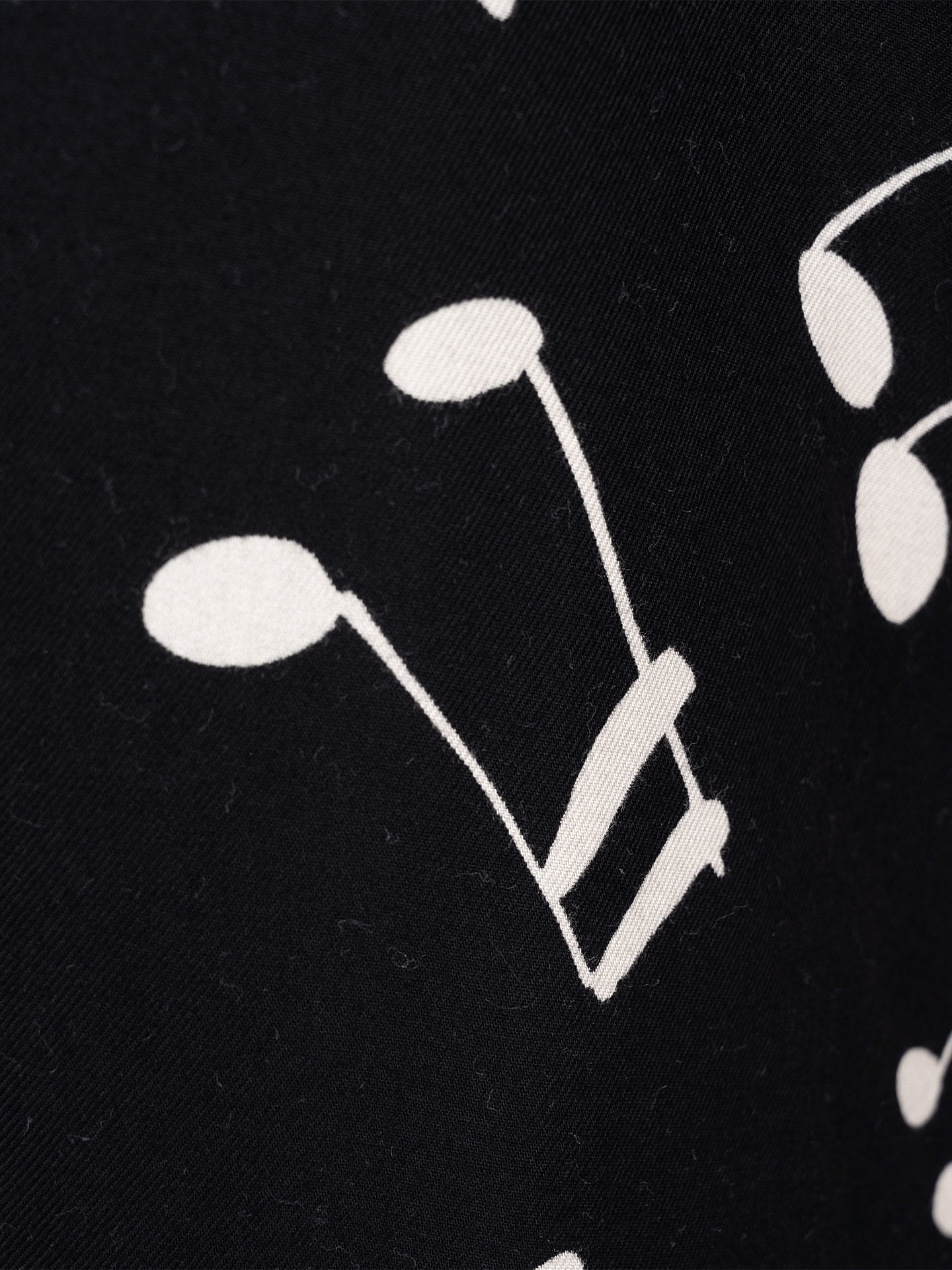 Saint Laurent Paris Saint Laurent "Palladium" music note long button-up shirt Size XS / US 0-2 / IT 36-38 - 2 Thumbnail