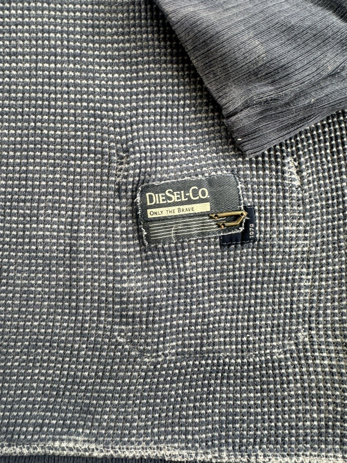 Japanese Brand × Vintage DIESEL SLIM FIT HOODIE WITH HIGH HOOD Size US XL / EU 56 / 4 - 3 Thumbnail