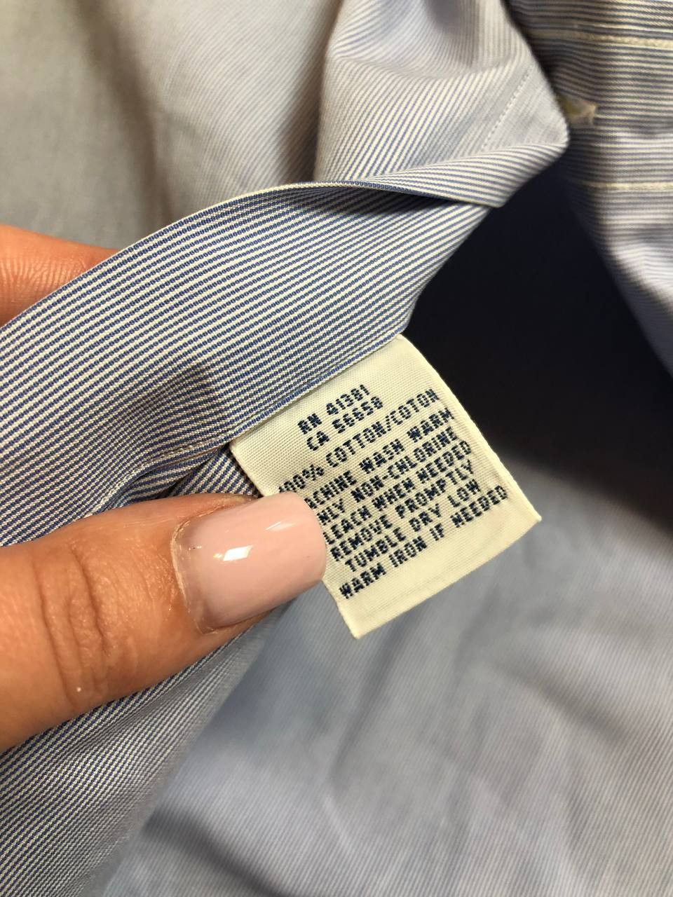 Polo Ralph Lauren Vintage Polo Ralph Lauren Striped Custom Fit Shirt Size M Size US M / EU 48-50 / 2 - 4 Thumbnail
