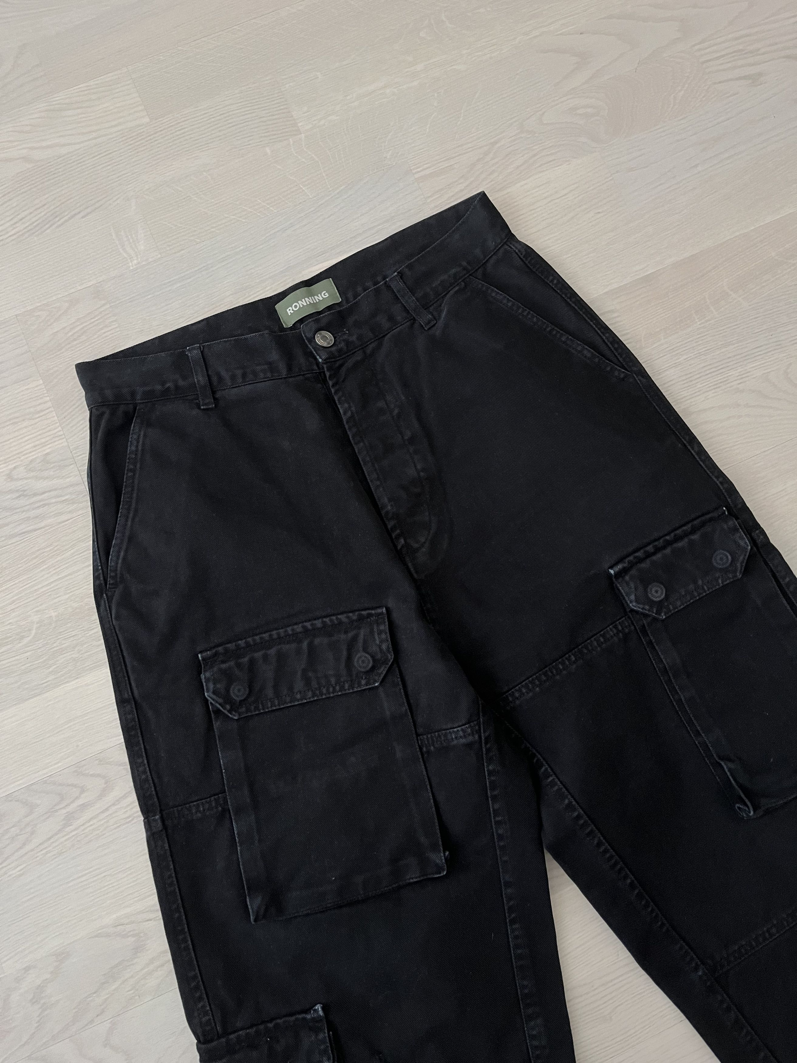 Ronning Ronning Everyday Cargo Pants Black 32R Size US 32 / EU 48 - 1 Thumbnail