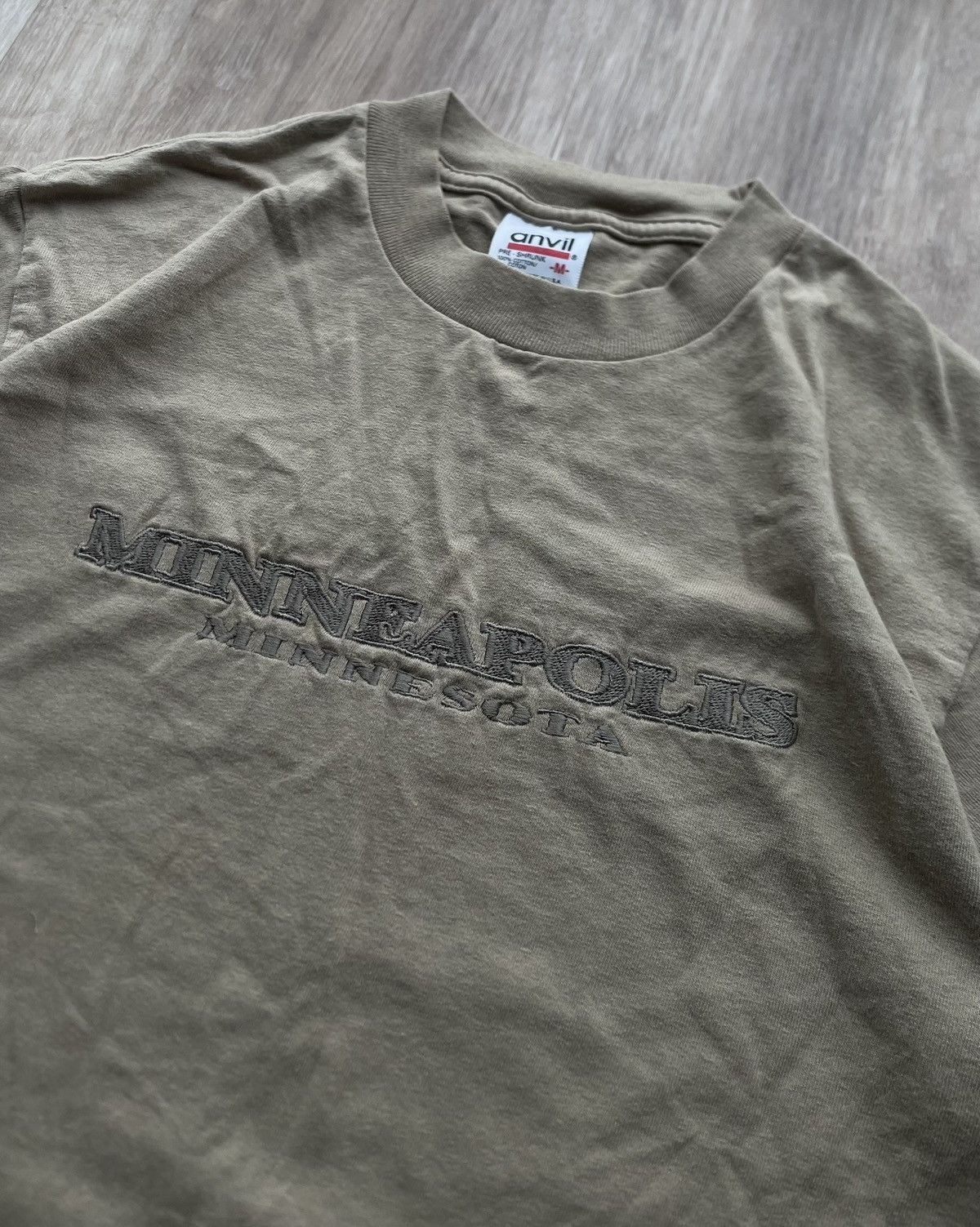 Vintage Vintage 90s t-shirt Minneapolis Minnesota Size US M / EU 48-50 / 2 - 2 Thumbnail